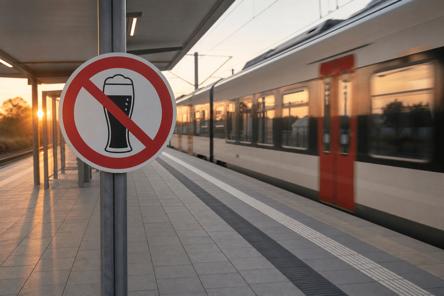 Kein Bier mehr am Bahnsteig: Deutsche Bahn plant Alkoholverbot an allen Bahnhöfen