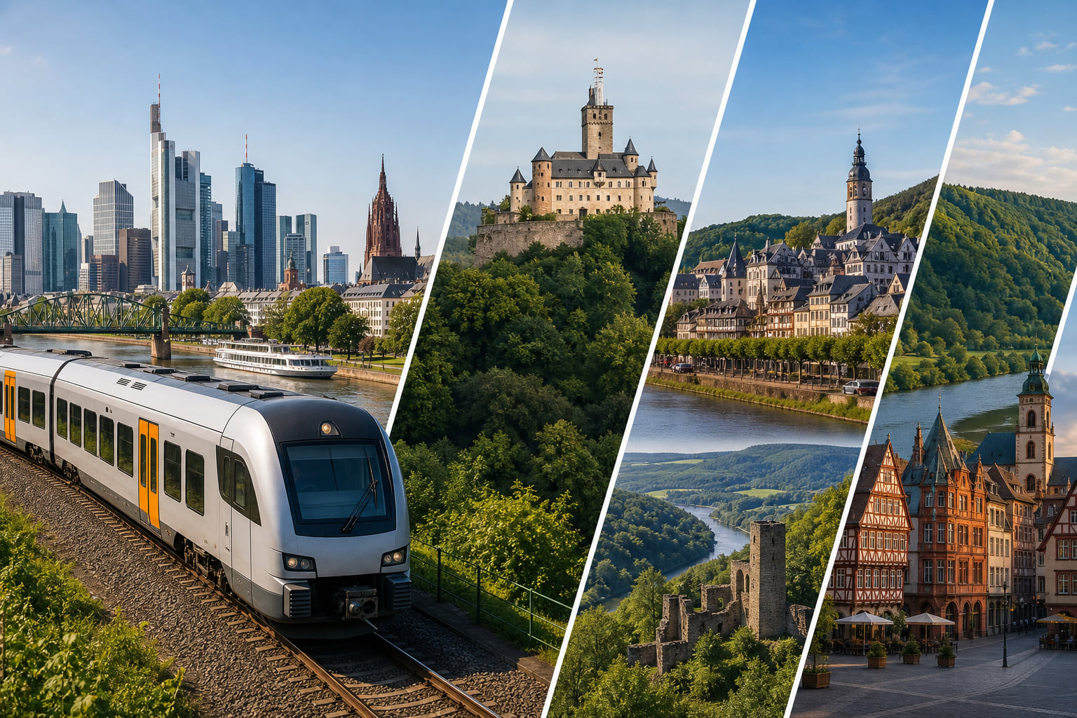 Ausflug ohne Auto – vier tolle Ziele von Frankfurt aus mit Bus und Bahn