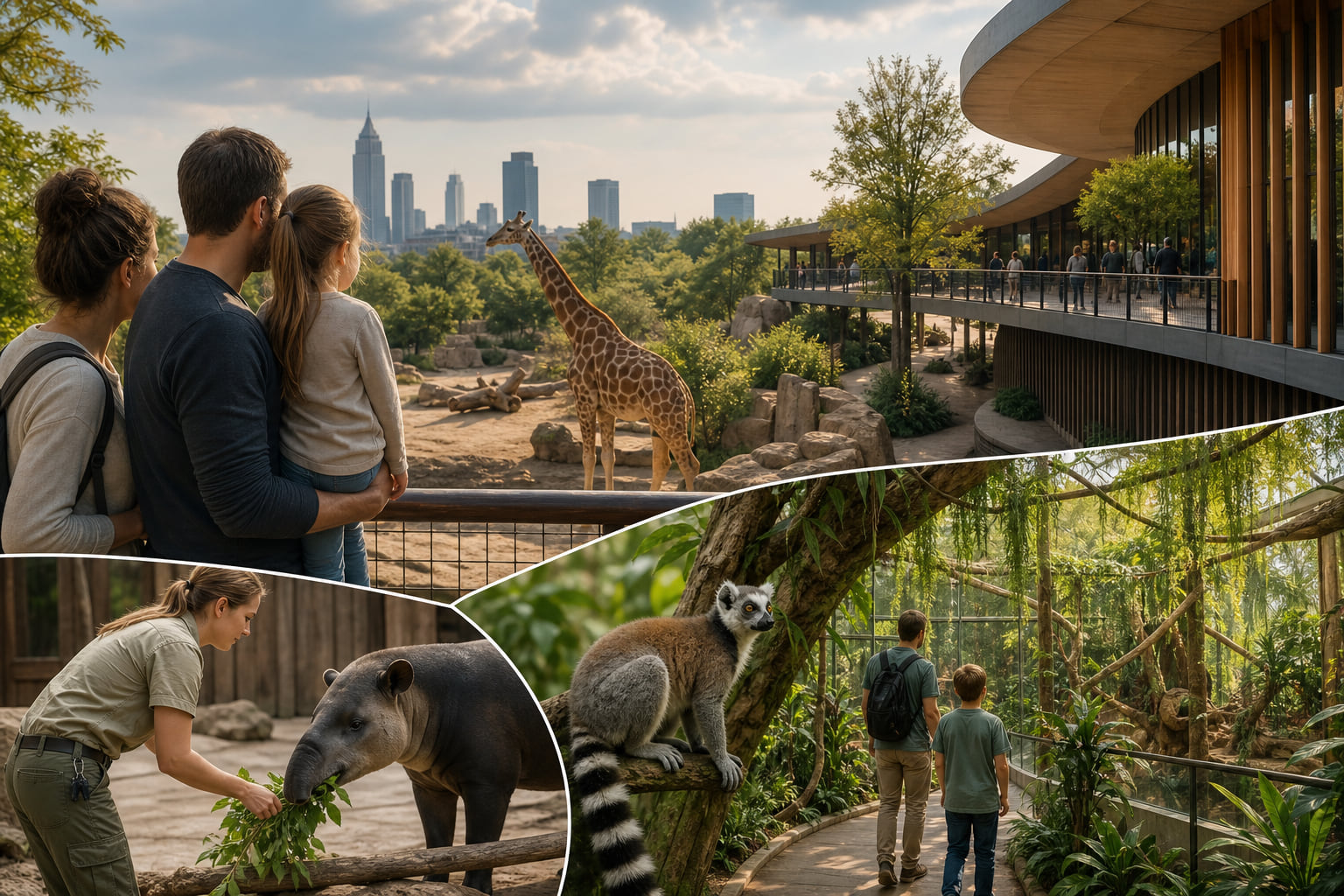 Zoodesign hautnah: Wie der Zoo Frankfurt Tiere und Besucher zusammenbringt