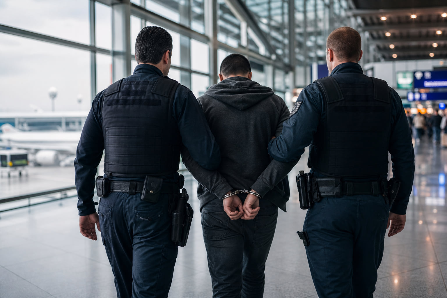 Millionenbetrüger am Frankfurter Flughafen geschnappt – Er soll Teil einer kriminellen Bande sein