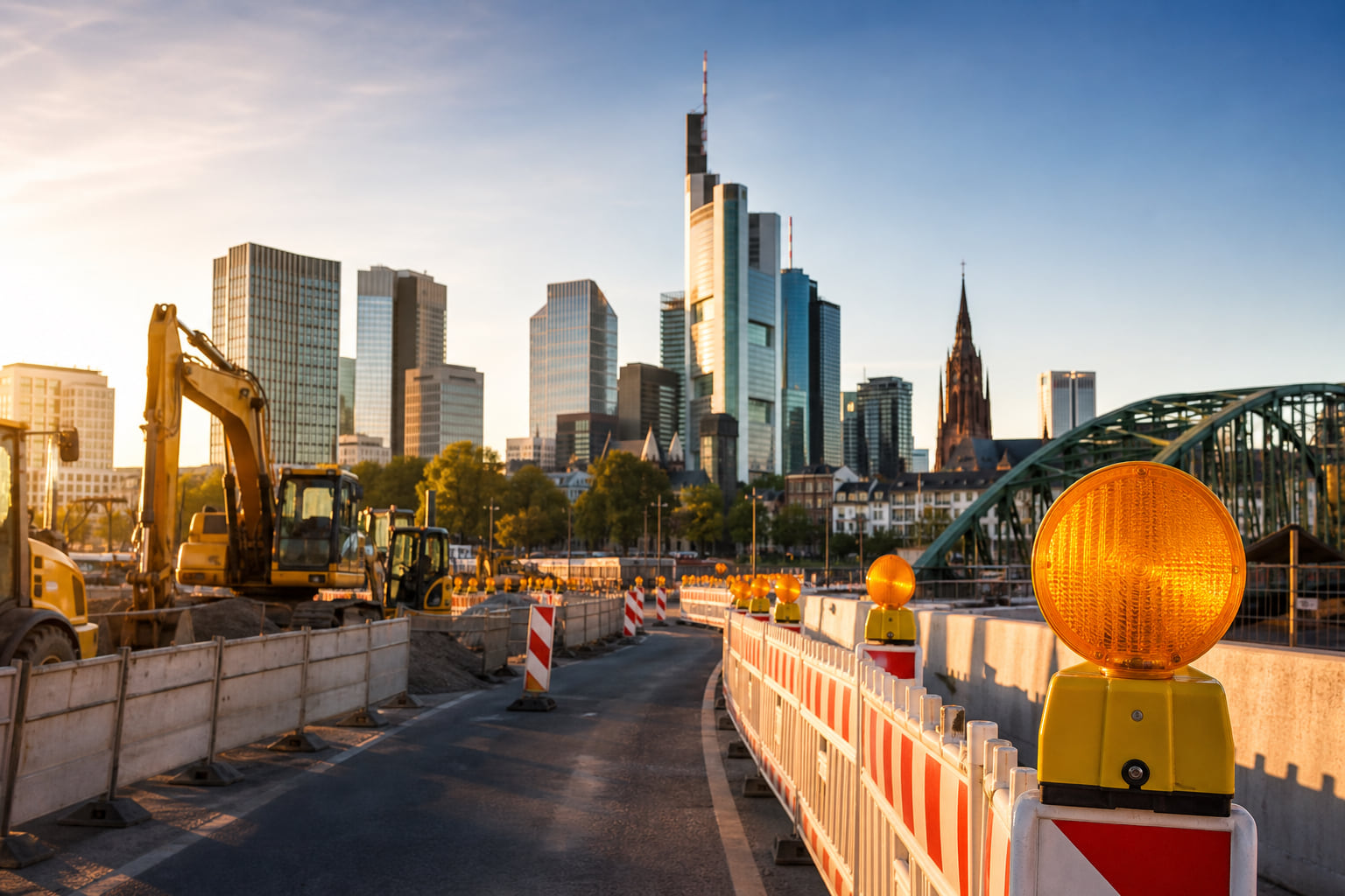Ferienende in Frankfurt: Diese Baustellen musst du jetzt kennen!