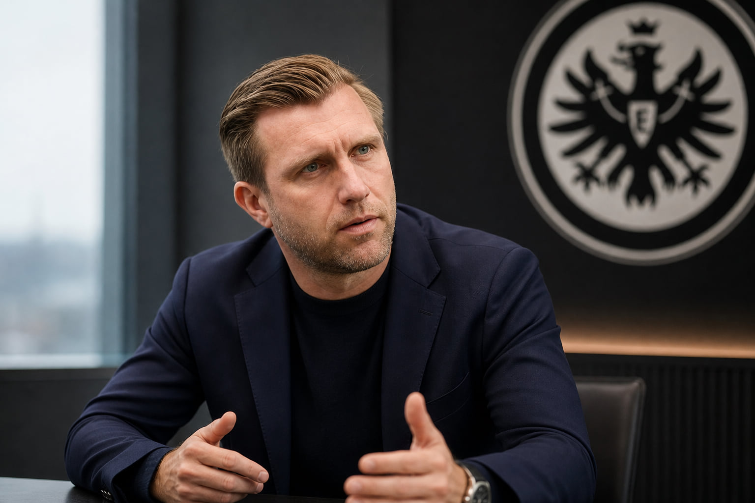 Krösche zu Wechselgerüchten: Klares Bekenntnis zu Eintracht Frankfurt!