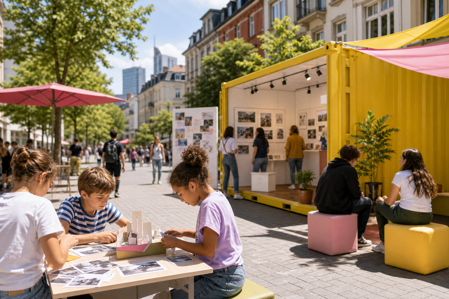 Pop-up-Museum im Kiez: Das Junge Museum Frankfurt ist diesen Sommer in deinem Stadtteil!