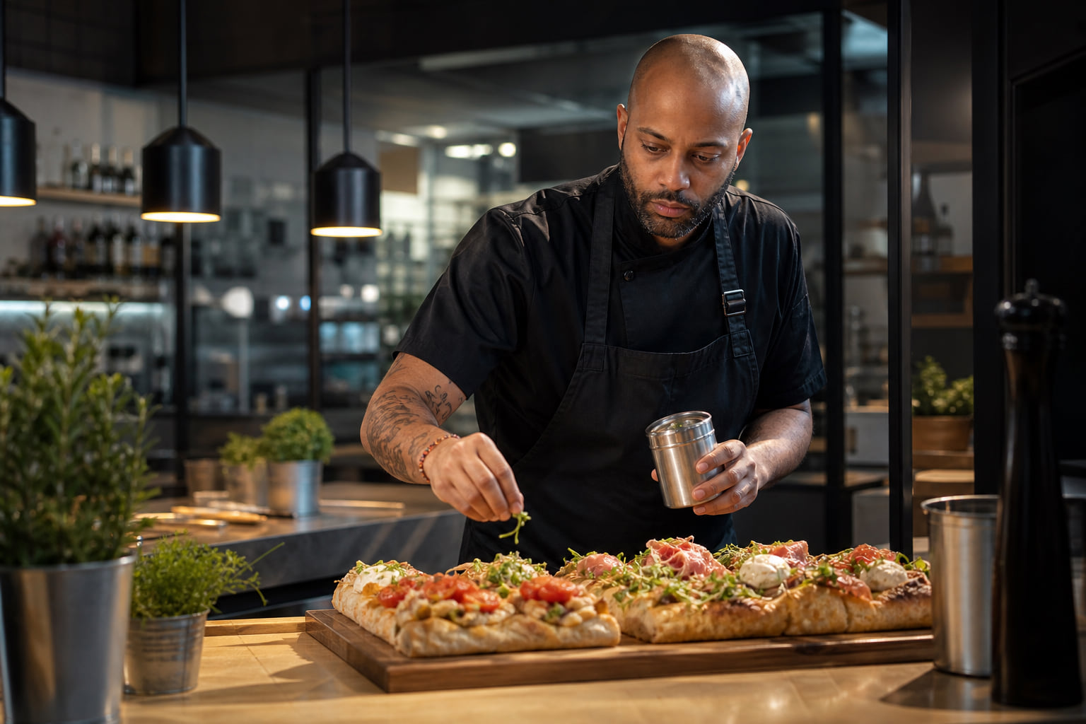 Sazio's im FOUR: Die beste Focaccia im Frankfurter Bankenviertel