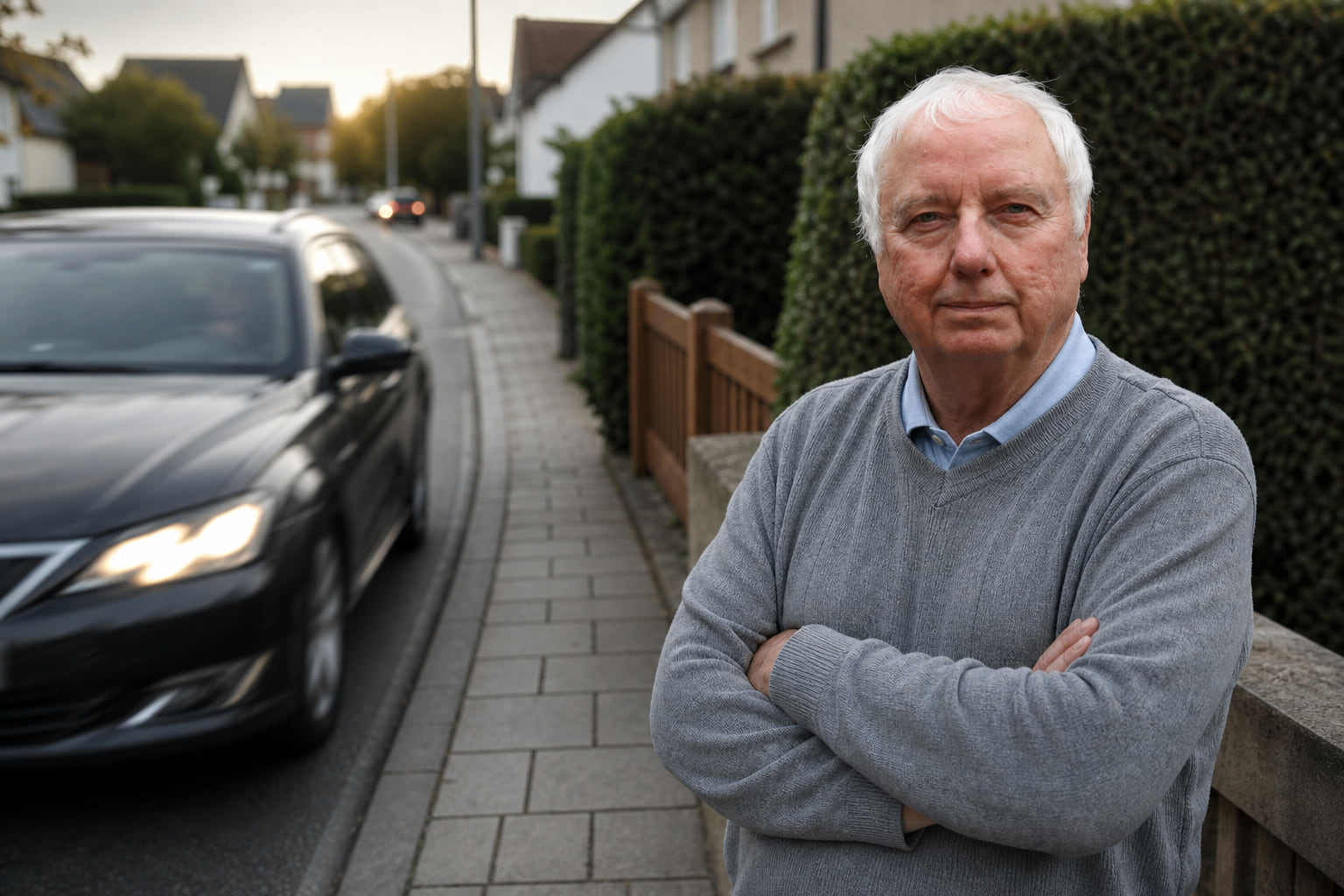Karben: Autos brettern über den Gehweg – Anwohner am Limit!