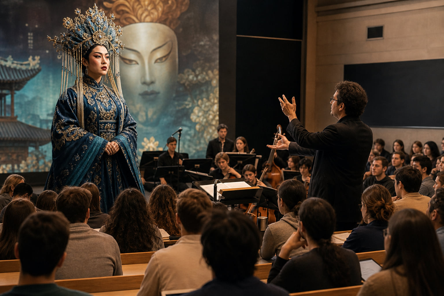 Oper für alle: Turandot kostenlos im Hörsaal erleben – dank Bennett Brück!