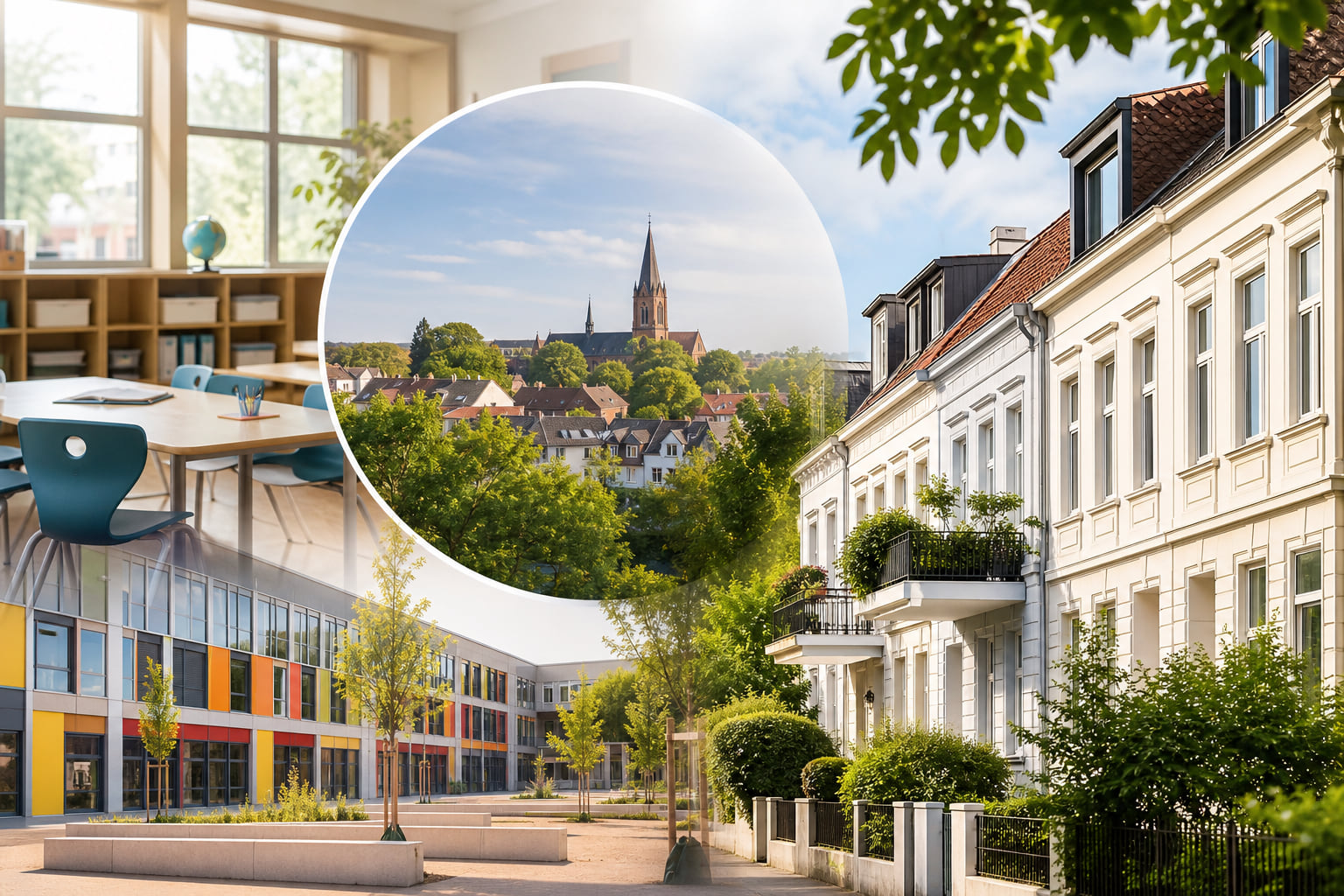 Praunheim im Wandel: Schulen, Dalton-Konzept und sanierte Häuser