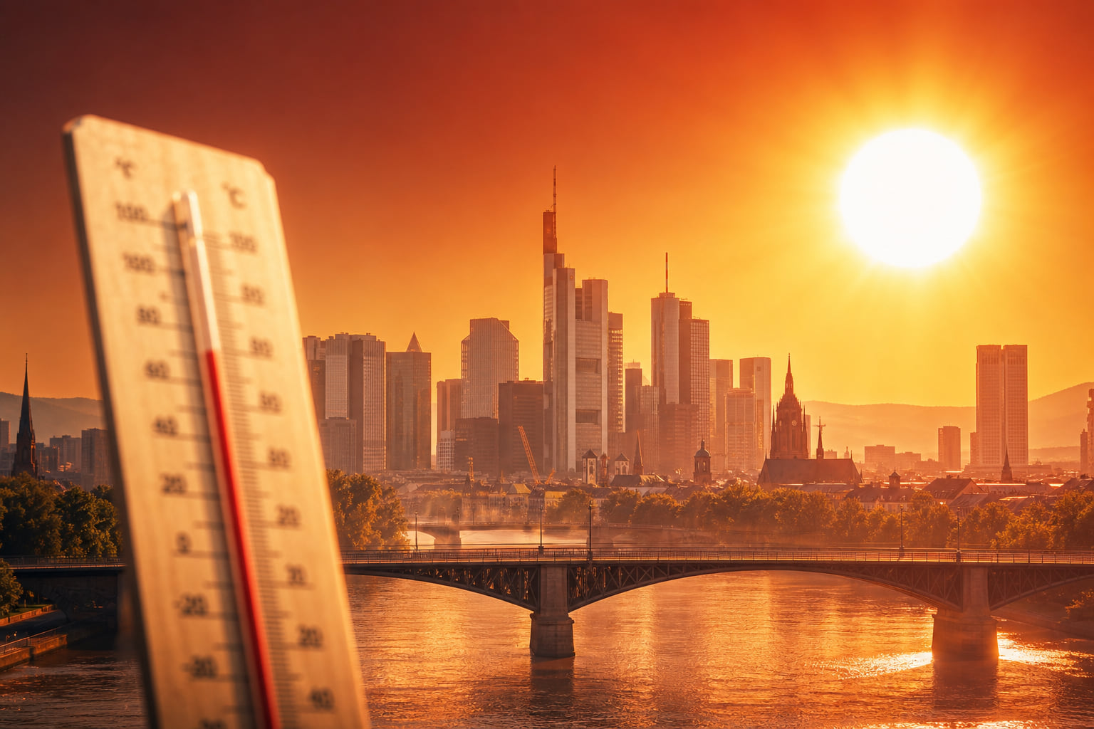 Nächste Hitzewelle rollt auf Frankfurt zu – Meteorologe warnt vor Extremwerten