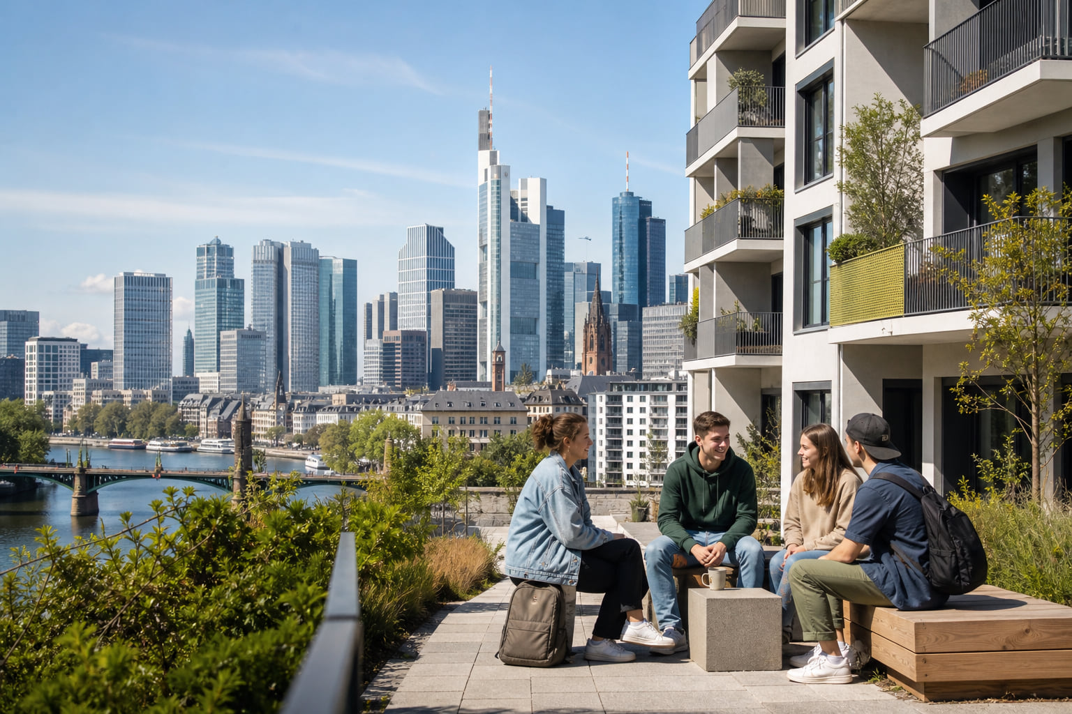 Günstig wohnen in Frankfurt: Diese Pläne gibt es für Azubis!