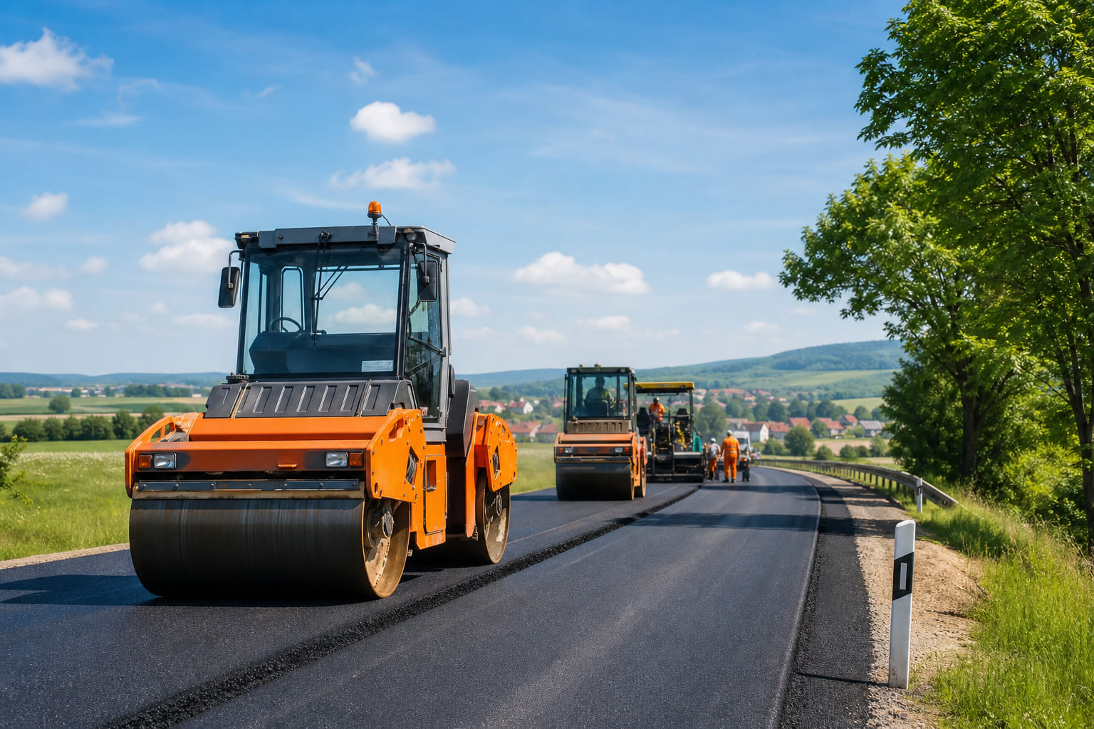 B275 bei Nieder-Florstadt: Sanierung wird früher fertig als geplant!