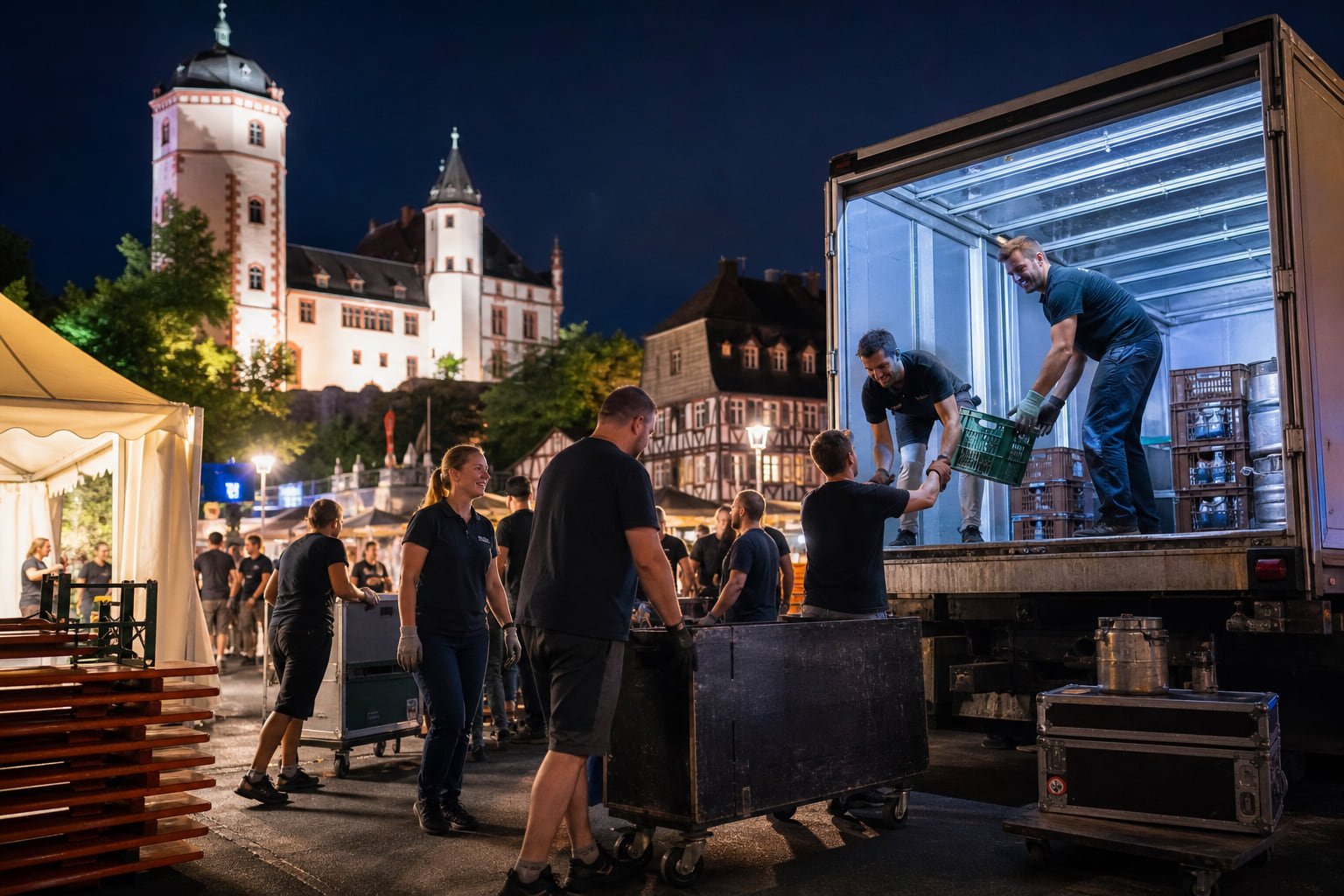 68. Höchster Schlossfest: 125 Helfer machen Frankfurts Kultfest möglich!