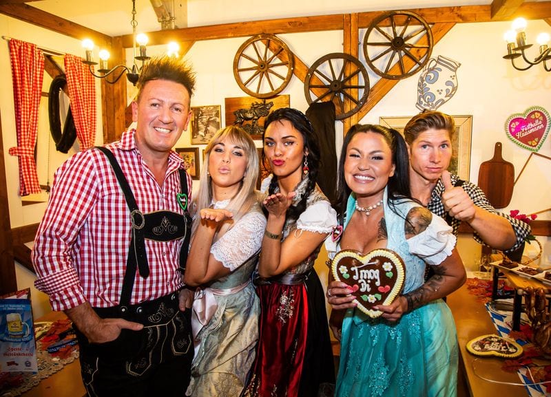 Realitystars in Tracht