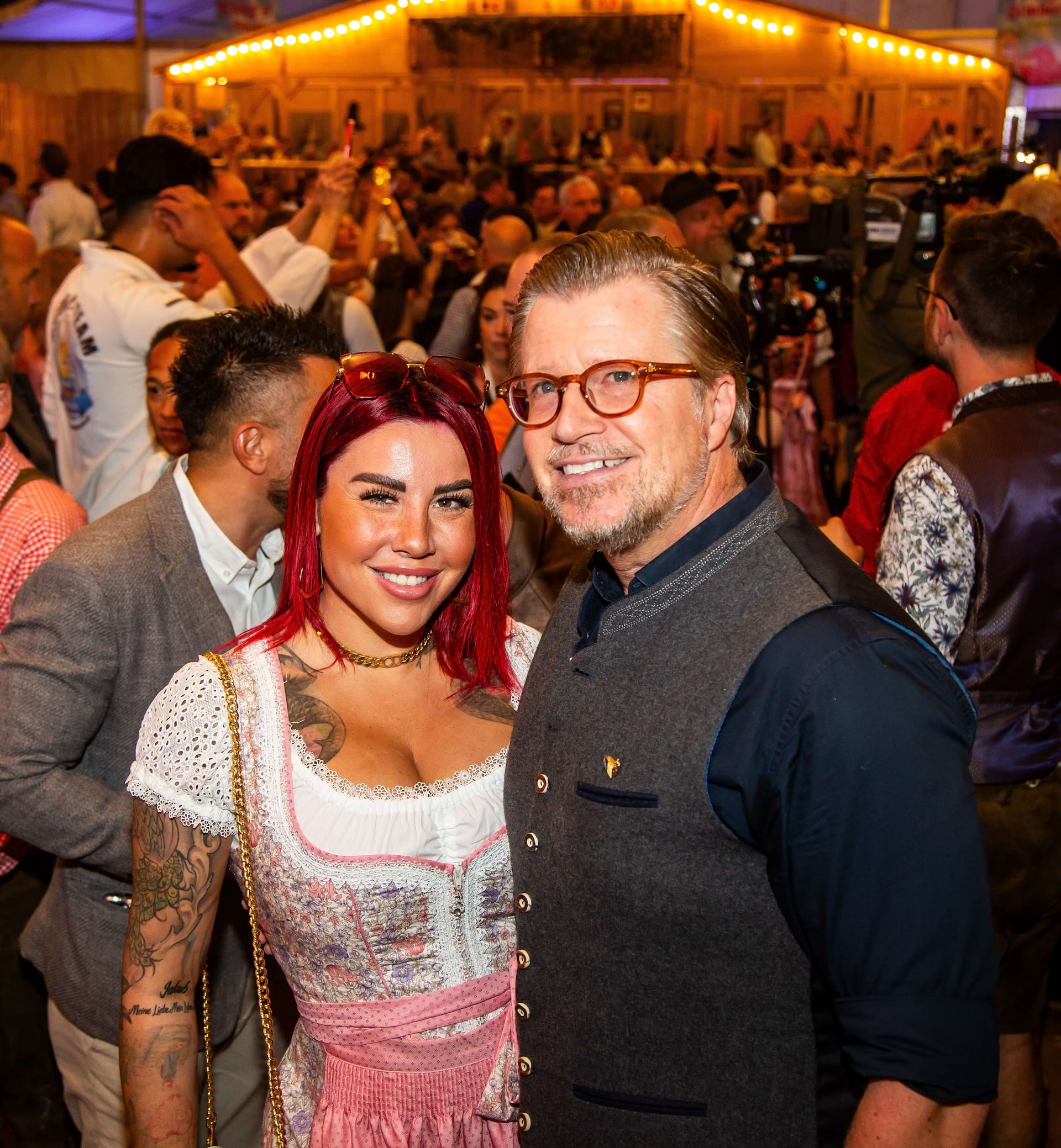 Gäste beim Realitystar Brunch