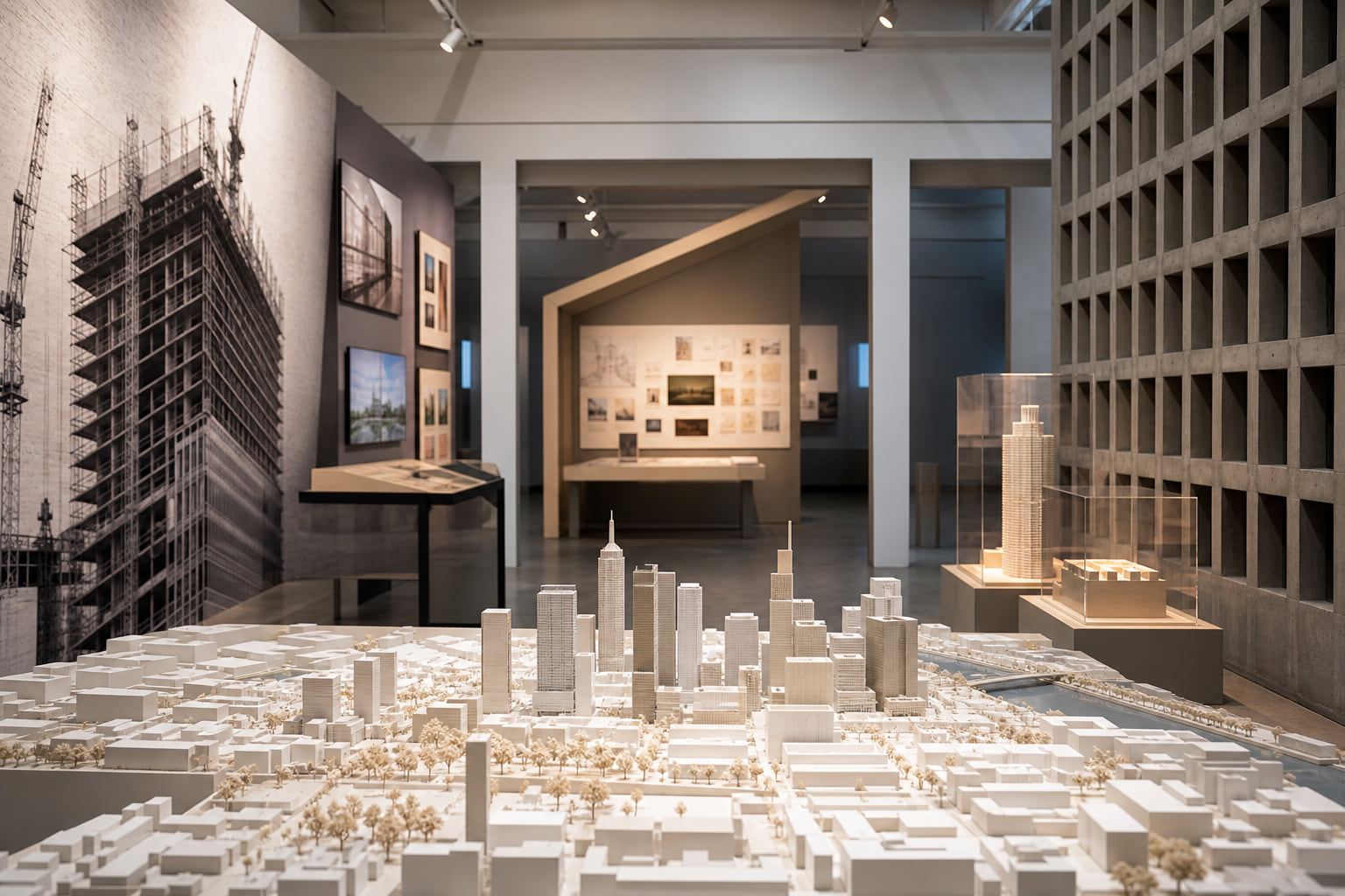 Neue Dauerausstellung im Deutschen Architekturmuseum Frankfurt eröffnet