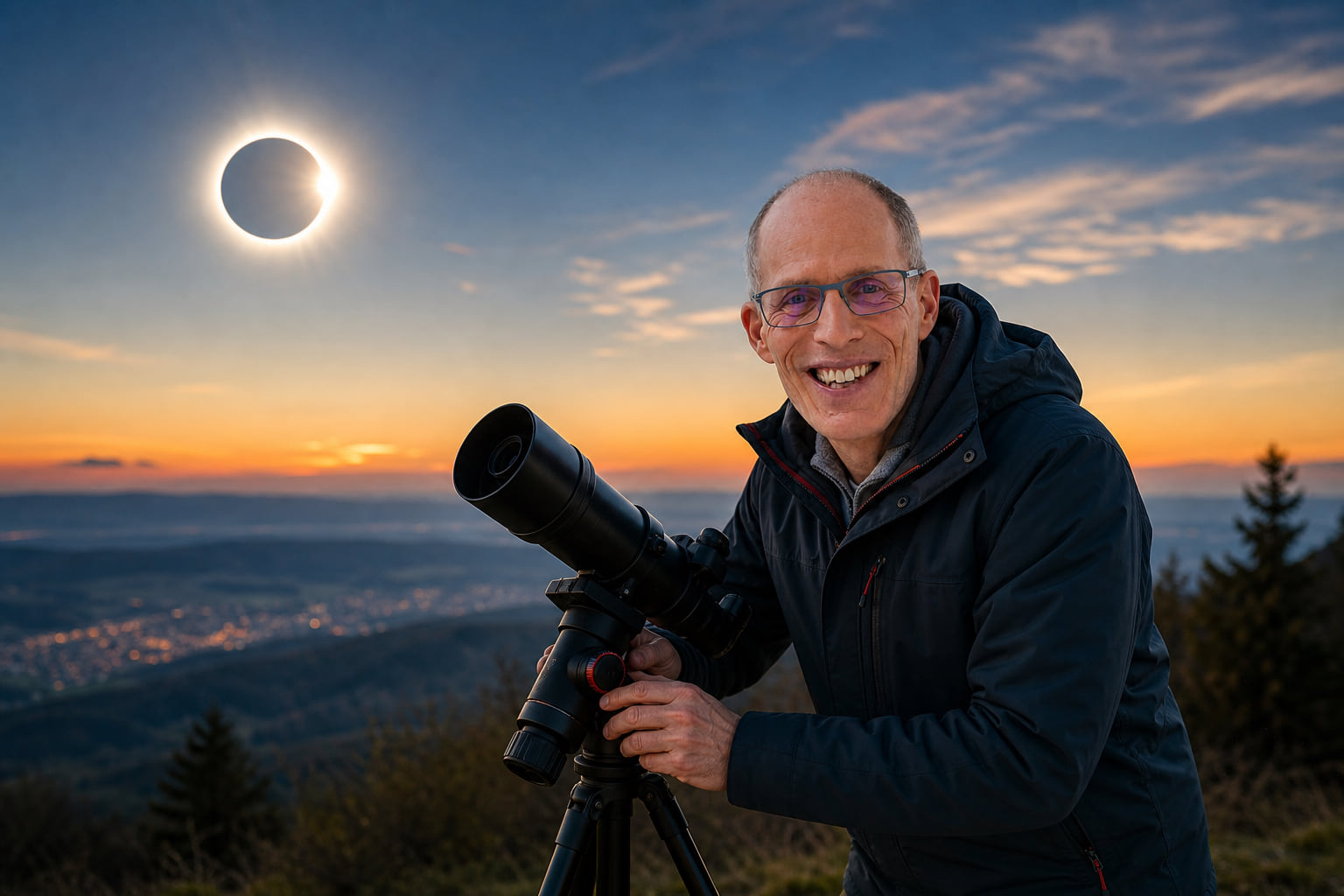 Sonnenfinsternis in Hessen: Die besten Beobachtungsplätze im Überblick