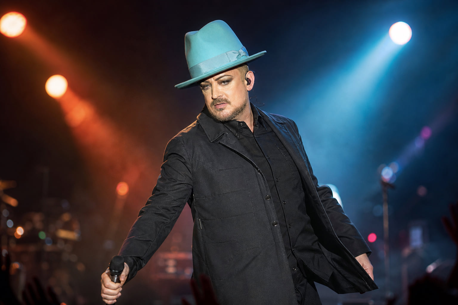 Eklat bei 80er-Party in Frankfurt: Boy George stürmt wütend von der Bühne