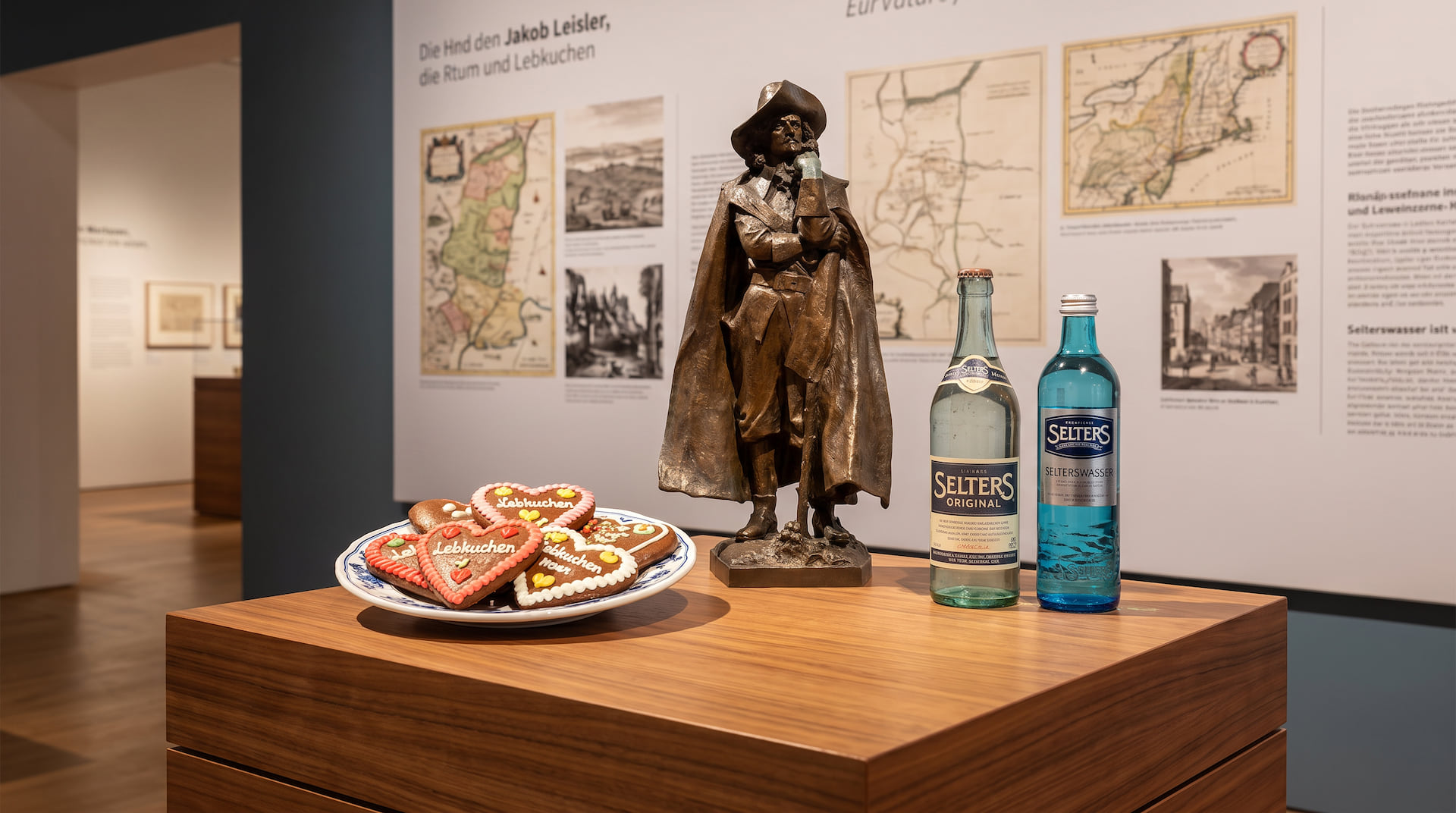 Jakob Leisler, Lebkuchen & Selterswasser: Was die Hessen-USA-Ausstellung noch alles zu bieten hat!