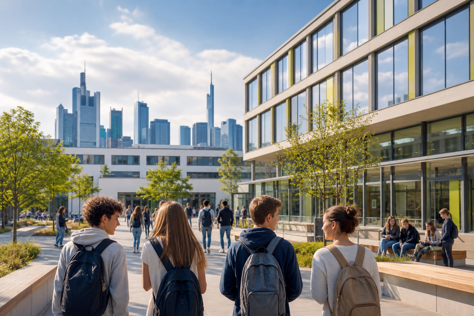 Zwei neue Gymnasien in Frankfurt: So gut kommen sie bei Eltern und Schülern an!