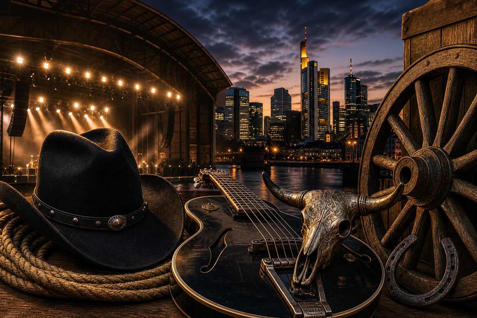 The BossHoss in Frankfurt: Country-Rock-Rodeo in der Jahrhunderthalle