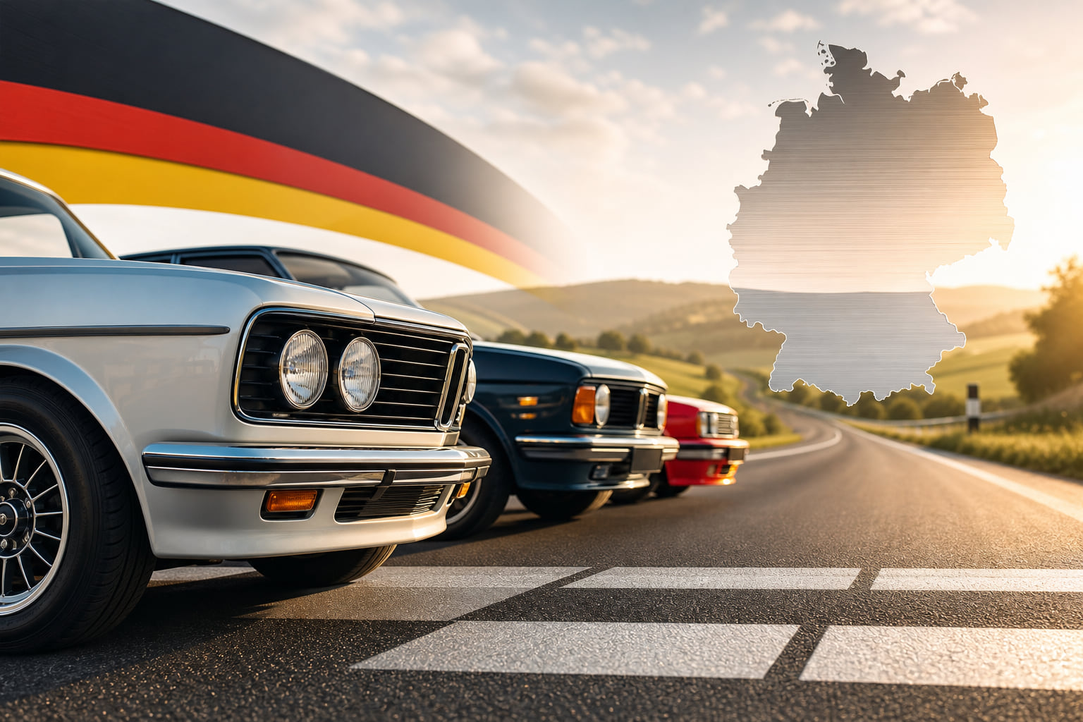 „Made in Germany" auf der Straße: ADAC Youngtimer-Rallye Hessen startet durch!