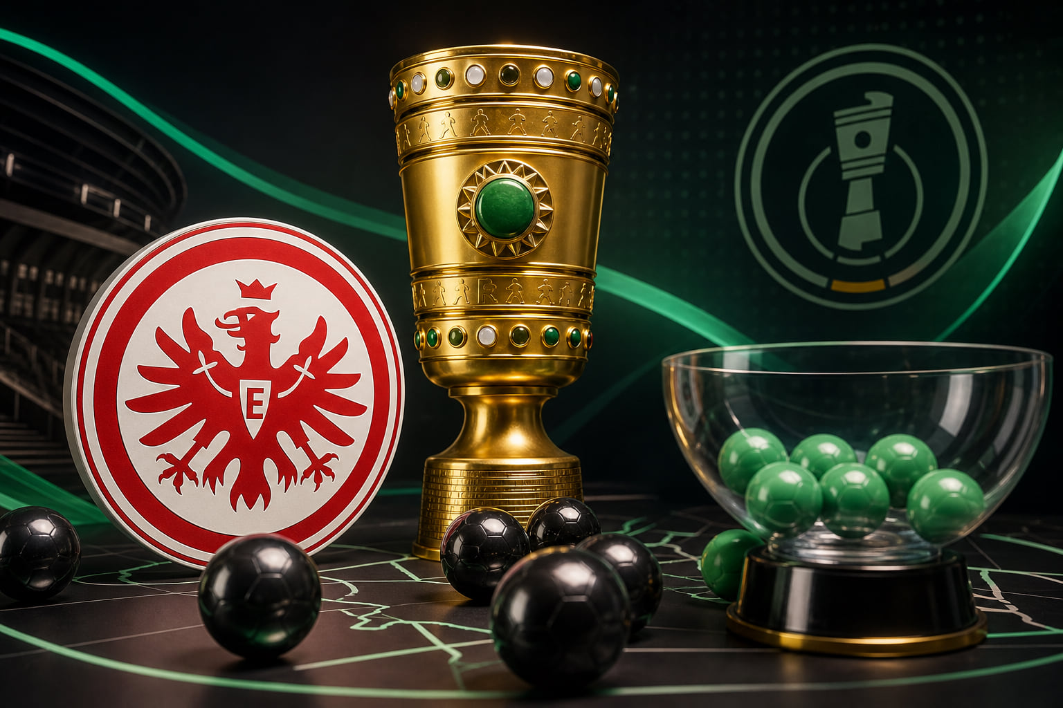 Eintracht Frankfurt im DFB-Pokal: Auslosung, Gegner & Termine für Runde 2