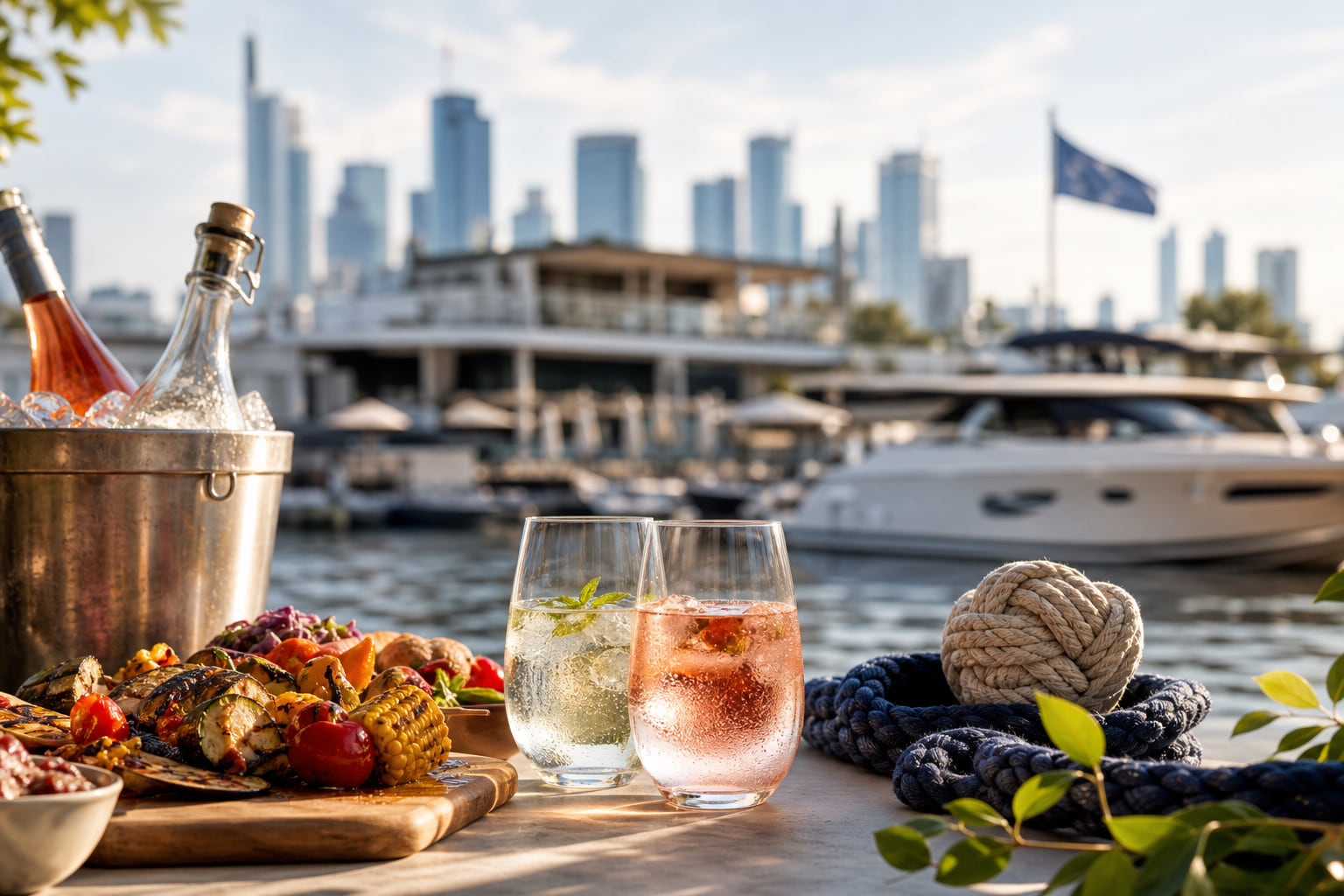 Run BBQ Frankfurt: Day Drinking für den guten Zweck – 11. Runde im Yachtclub!