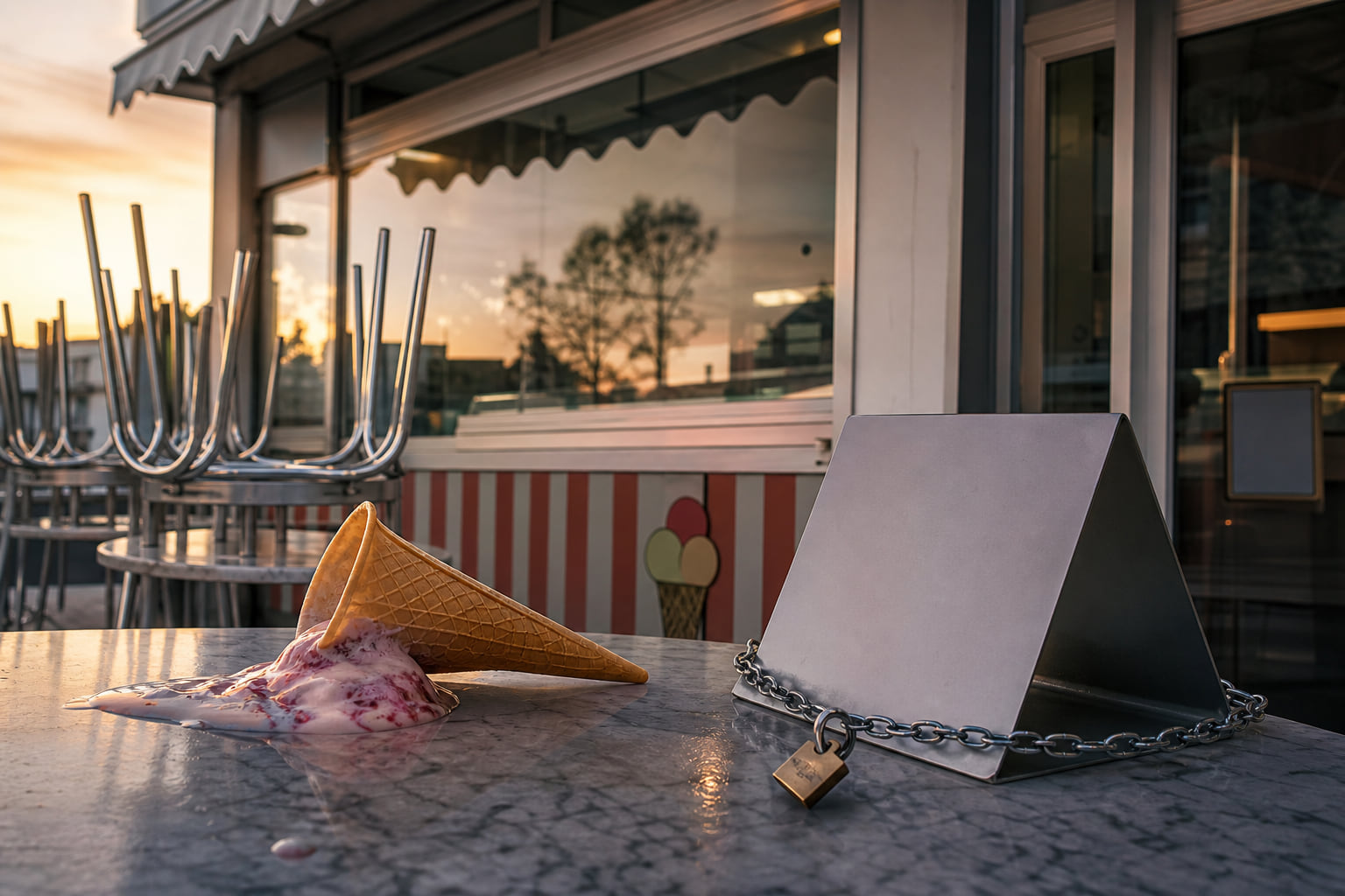 Trauriges Ende für eine Frankfurter Institution: Eiscafé Lido in Niederrad schließt nach 66 Jahren