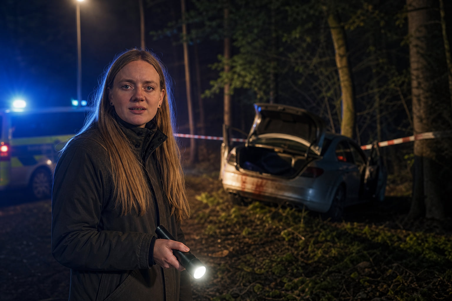 Polizeieinsatz bei Lorsbacher Kerb: Auto mit Blutspuren im Wald gefunden