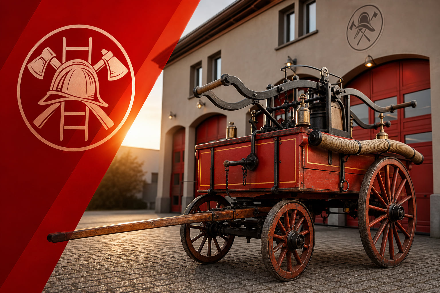 100 Jahre Freiwillige Feuerwehr Berkersheim – und eine Löschkutsche von 1882!