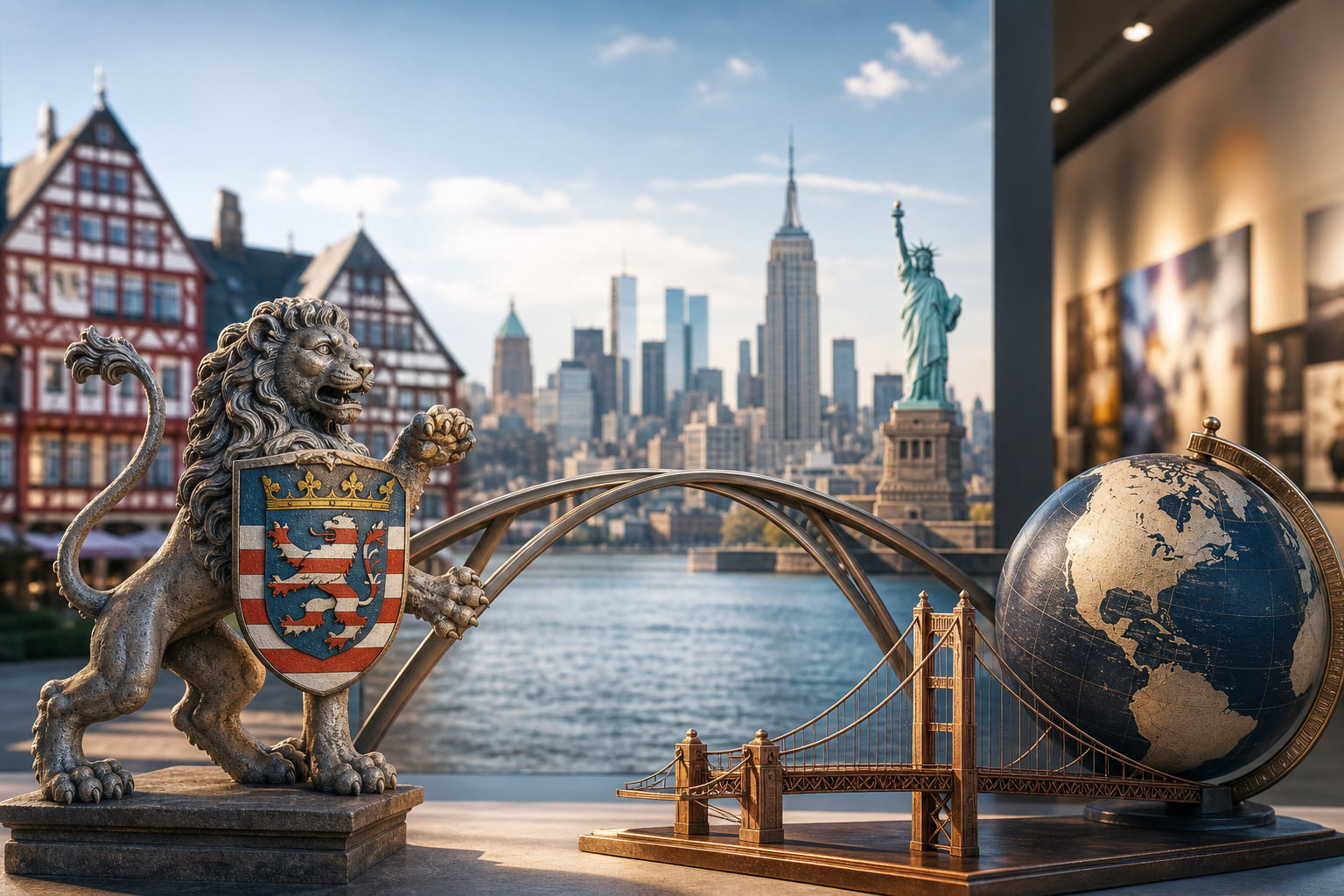 Mehr als Elvis: Was Hessen und die USA verbindet – Wanderausstellung macht's sichtbar!