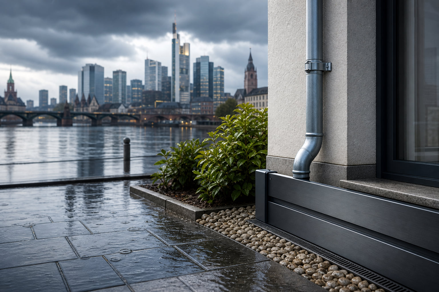 Überflutungsvorsorge in Frankfurt: So schützt ihr euer Zuhause vor Starkregen!