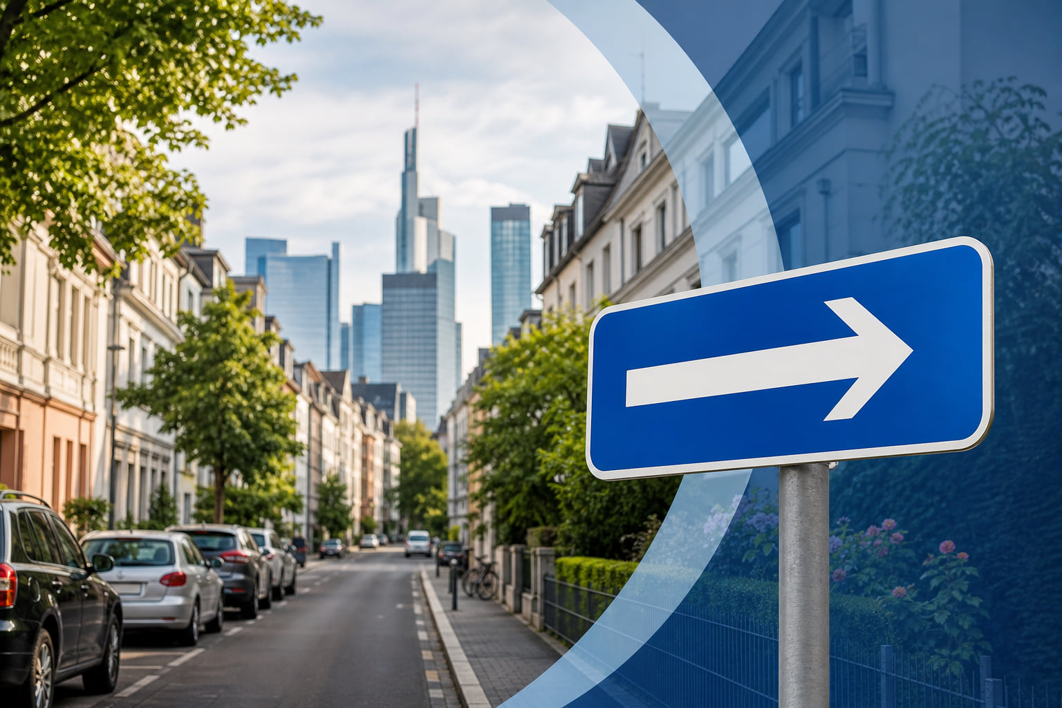 Achtung Frankfurt: Marbachweg wird zur Einbahnstraße!