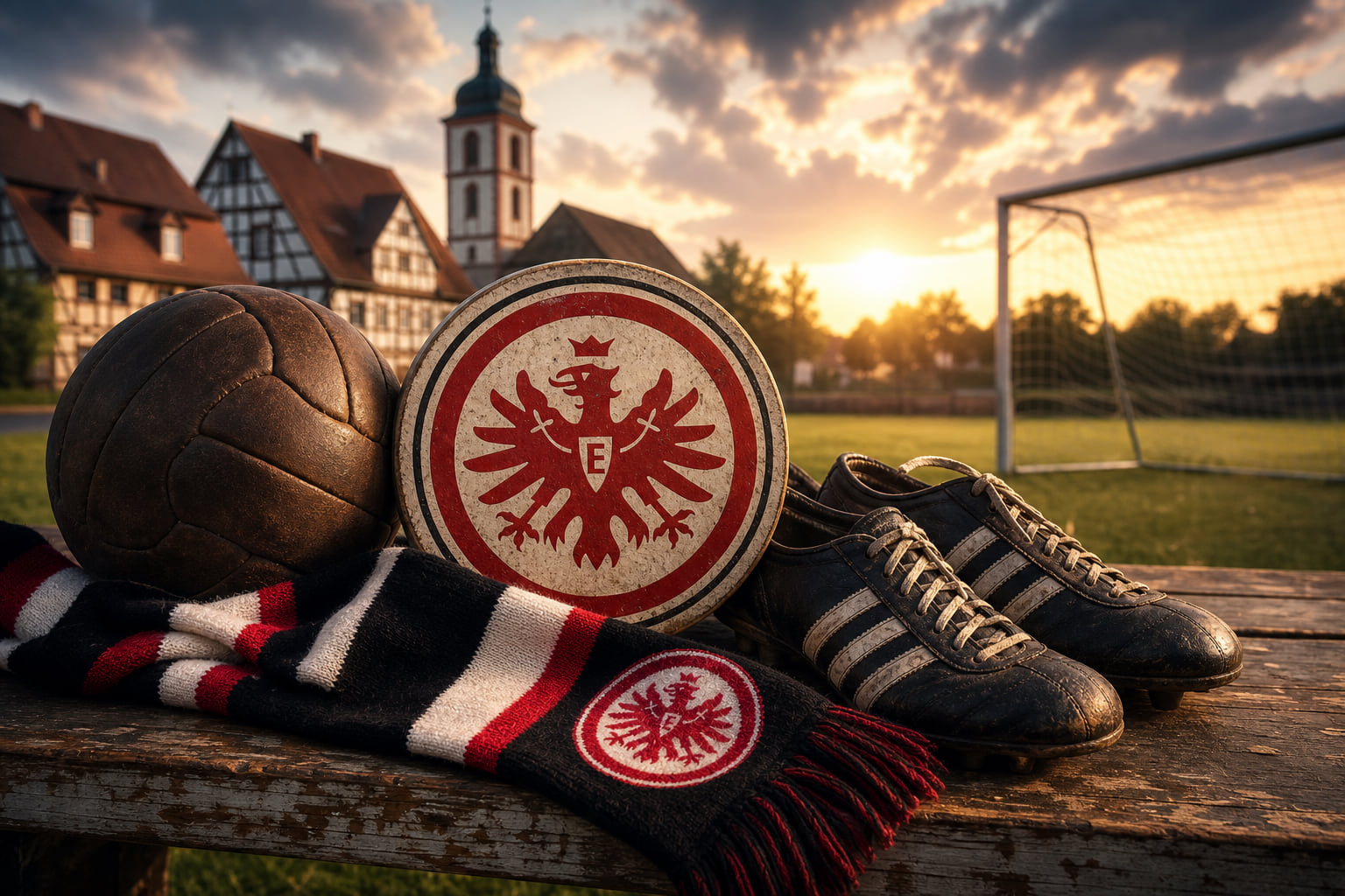 Eintracht-Nostalgie in Florstadt: 1350 Fans feiern ein unvergessliches Duell
