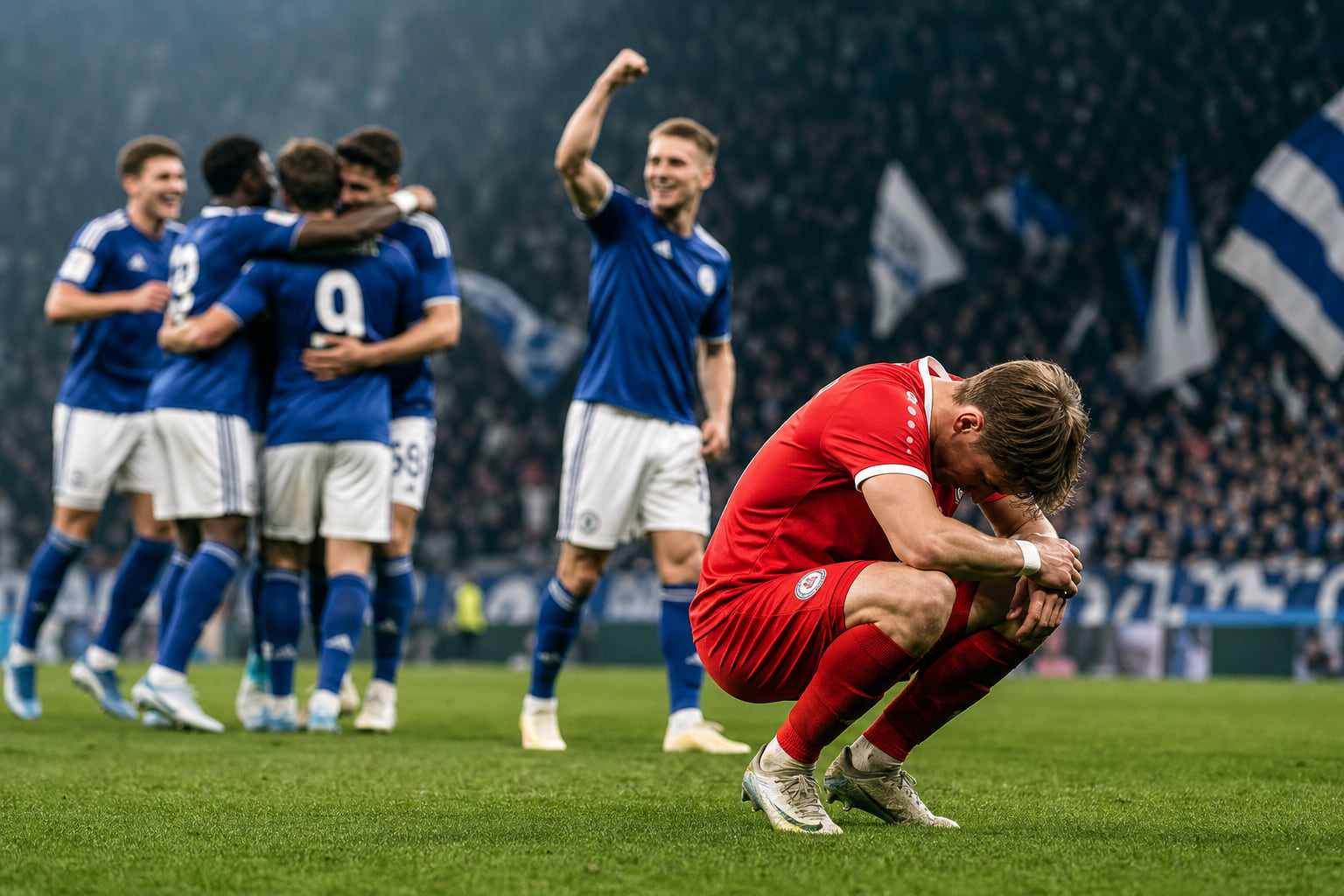 Fußballfest in Kassel: Hessen Kassel verliert gegen Schalke 04 mit 0:5