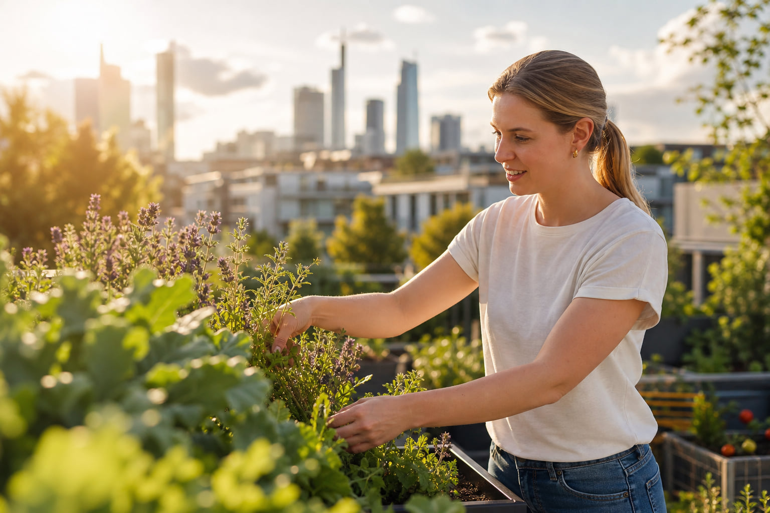 Klimaquartier Sossenheim: Diese Frau kämpft für Frankfurts grüne Zukunft