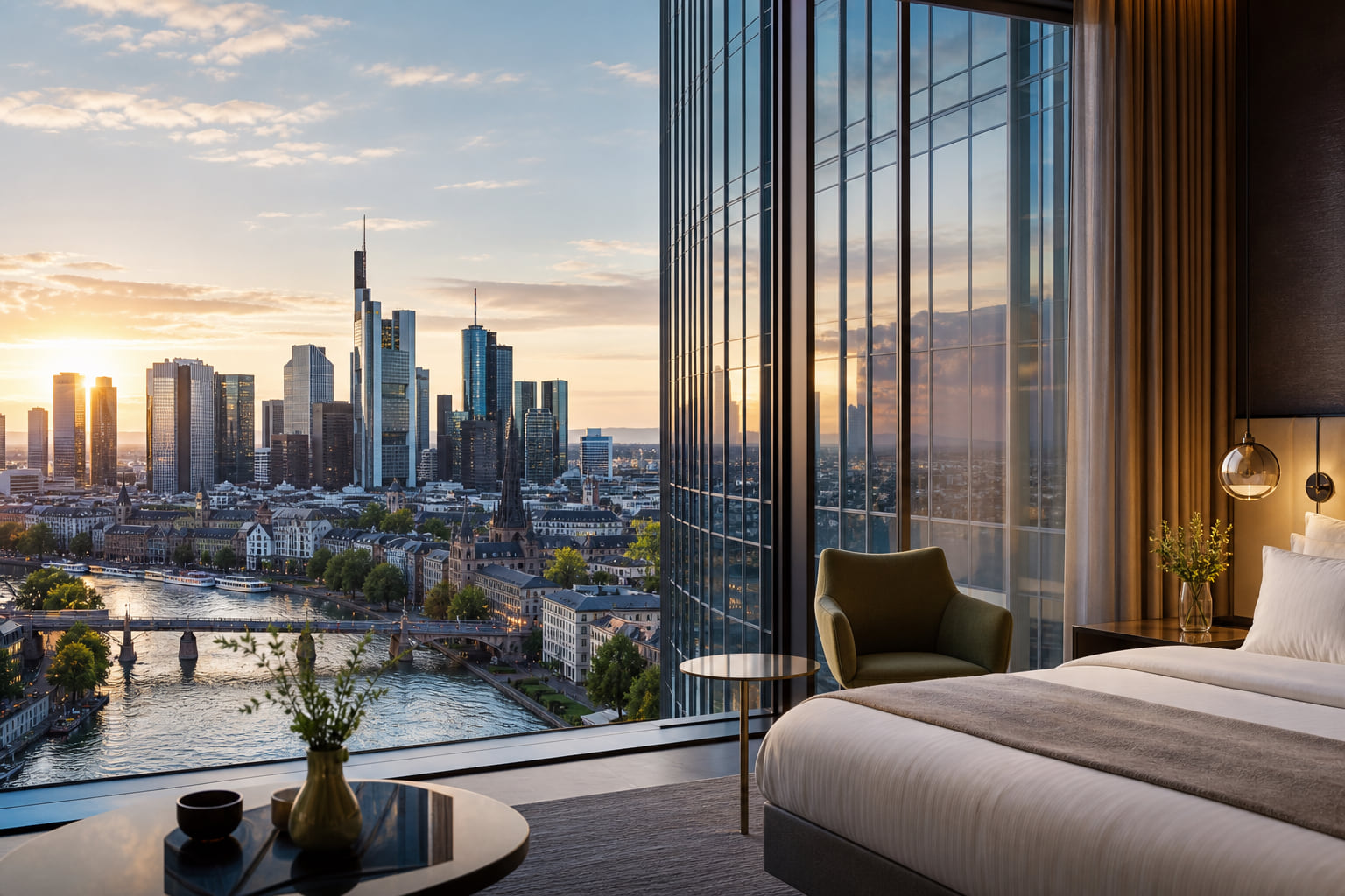 Das nagelneue ATLANTIC Hotel Frankfurt: Jetzt gewinnen und hoch hinaus!