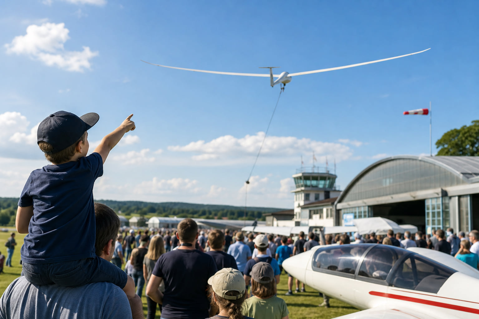 Abgehoben! Tag der offenen Tür beim Aero-Club Bad Nauheim begeistert Tausende