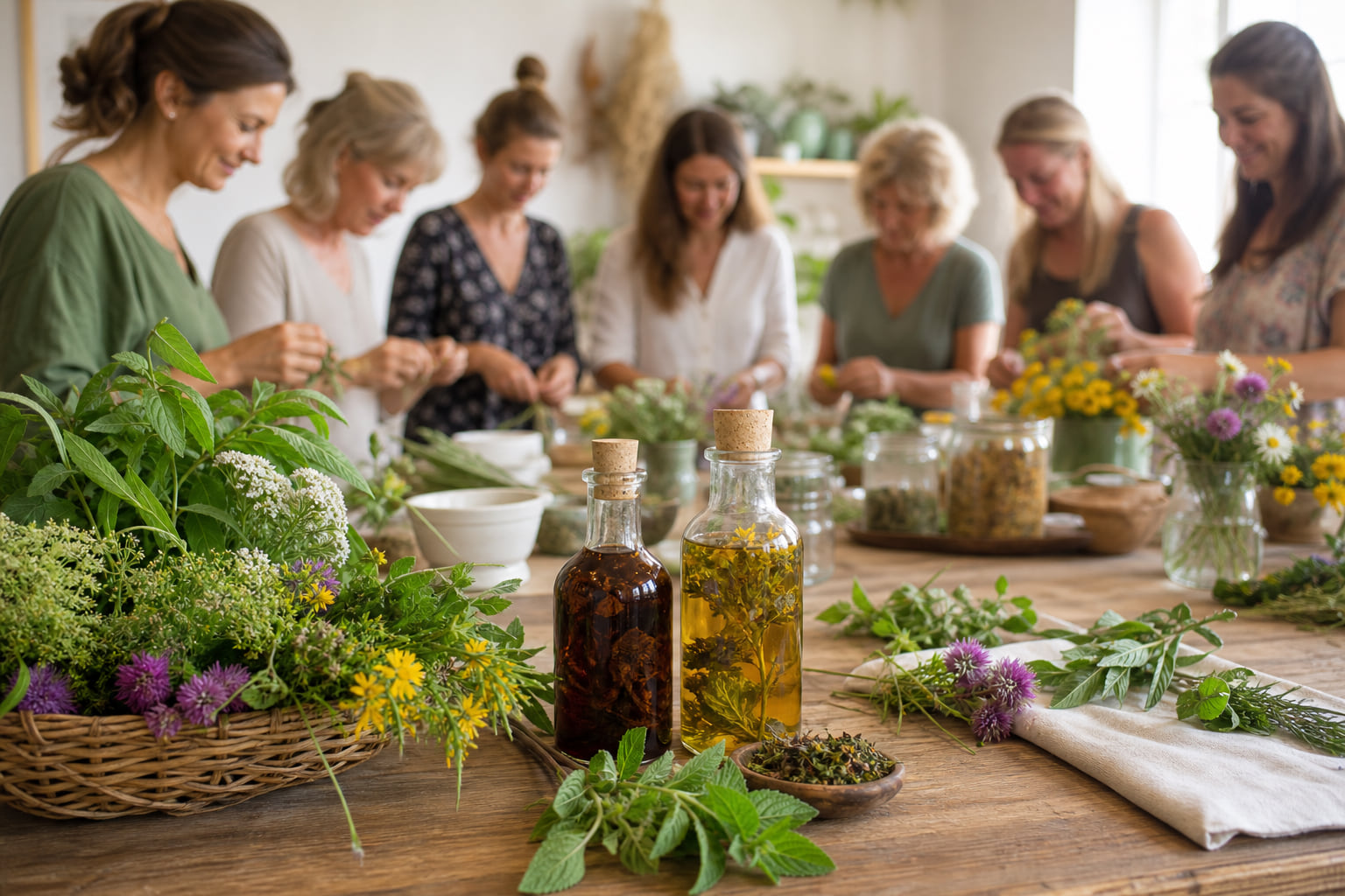 Kräuter, Meditation & selbst gemachte Naturprodukte: Toller Workshop in Michelbach!