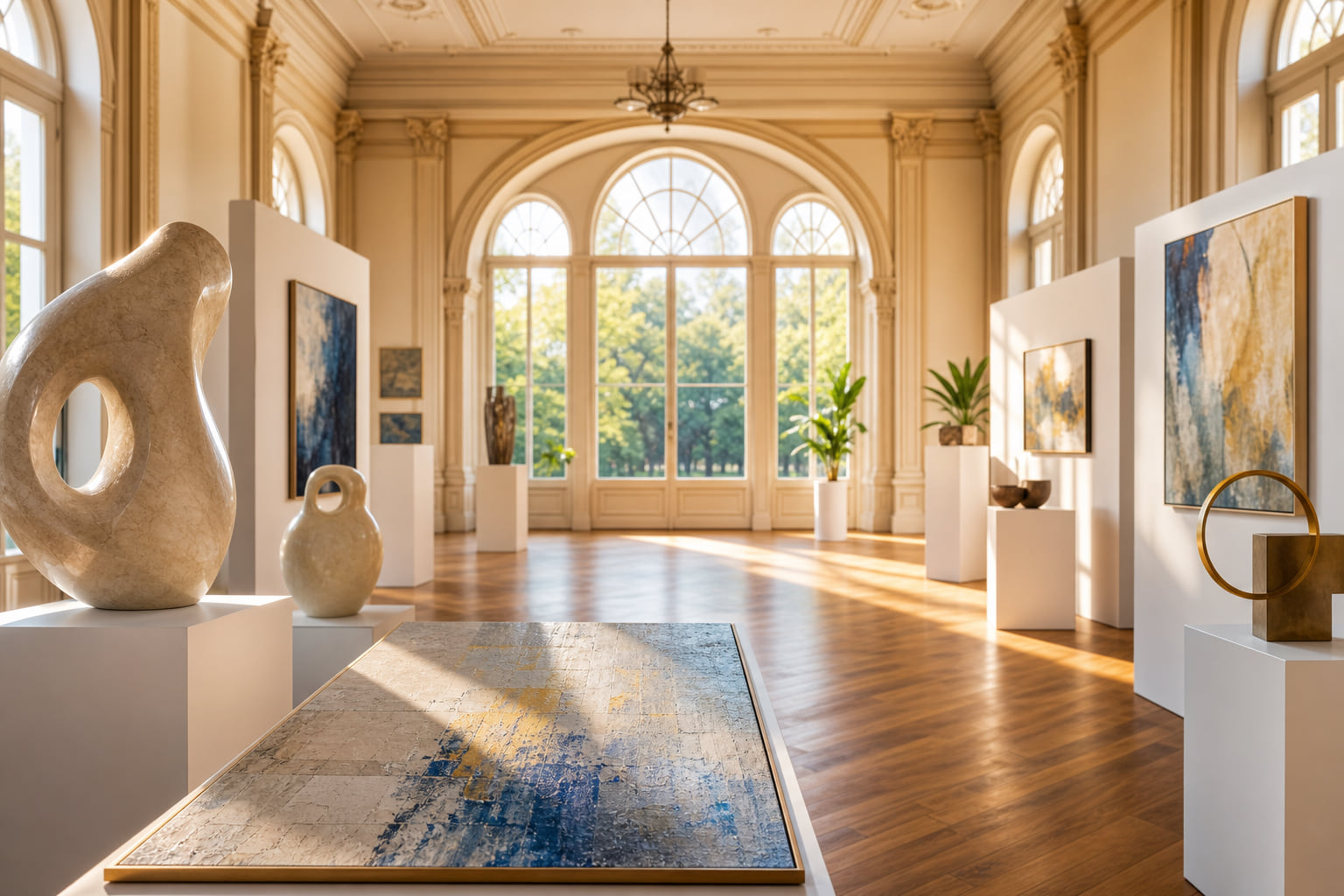 Kunst im Parksaal: Das 10. Werkforum in Bad Salzhausen lädt ein!