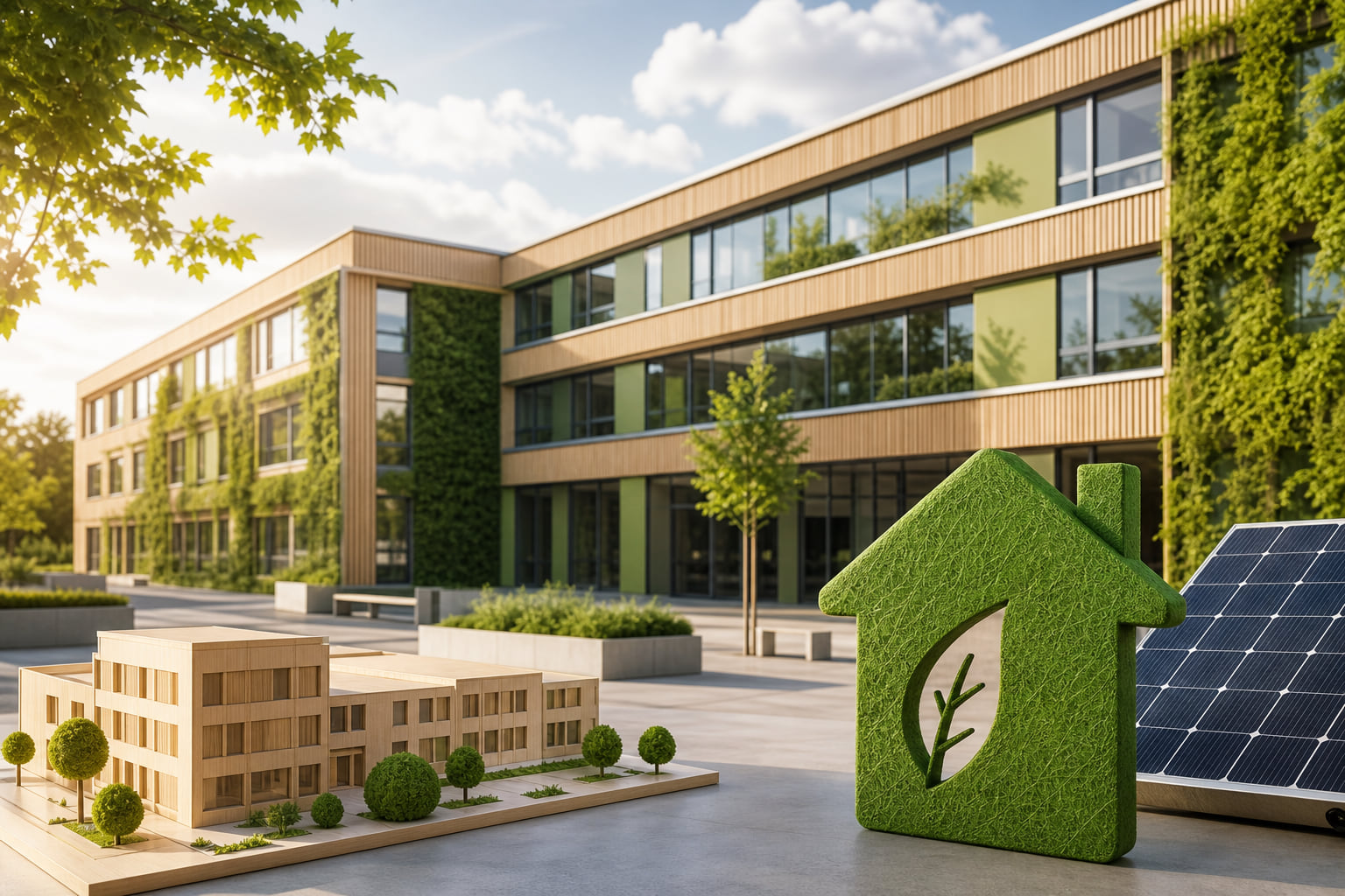 147 Millionen Euro: Frankfurt baut die erste klimaneutrale Schule!