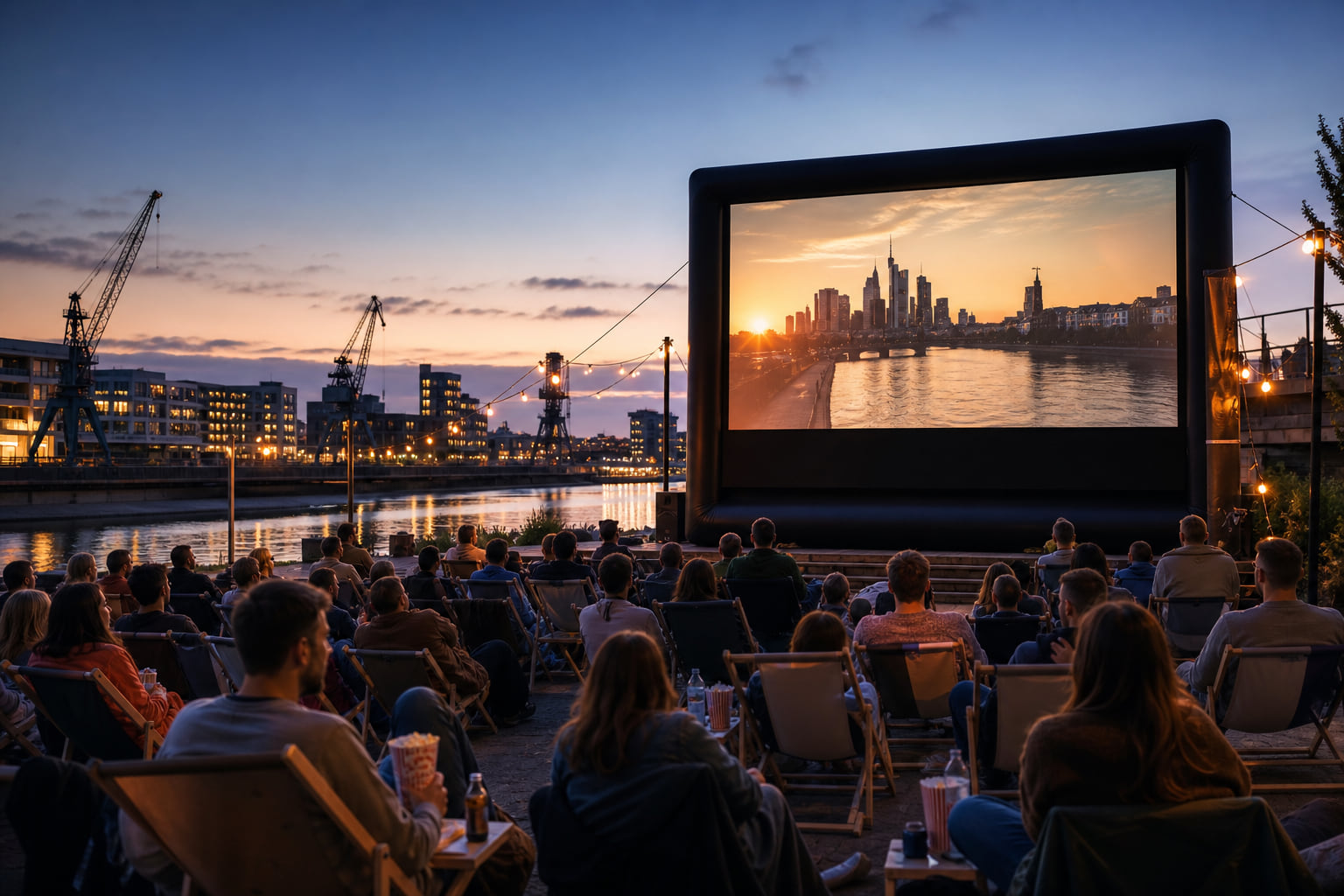 Hafenkino Open-Air 2026: Kino unter freiem Himmel am Mainufer in Offenbach