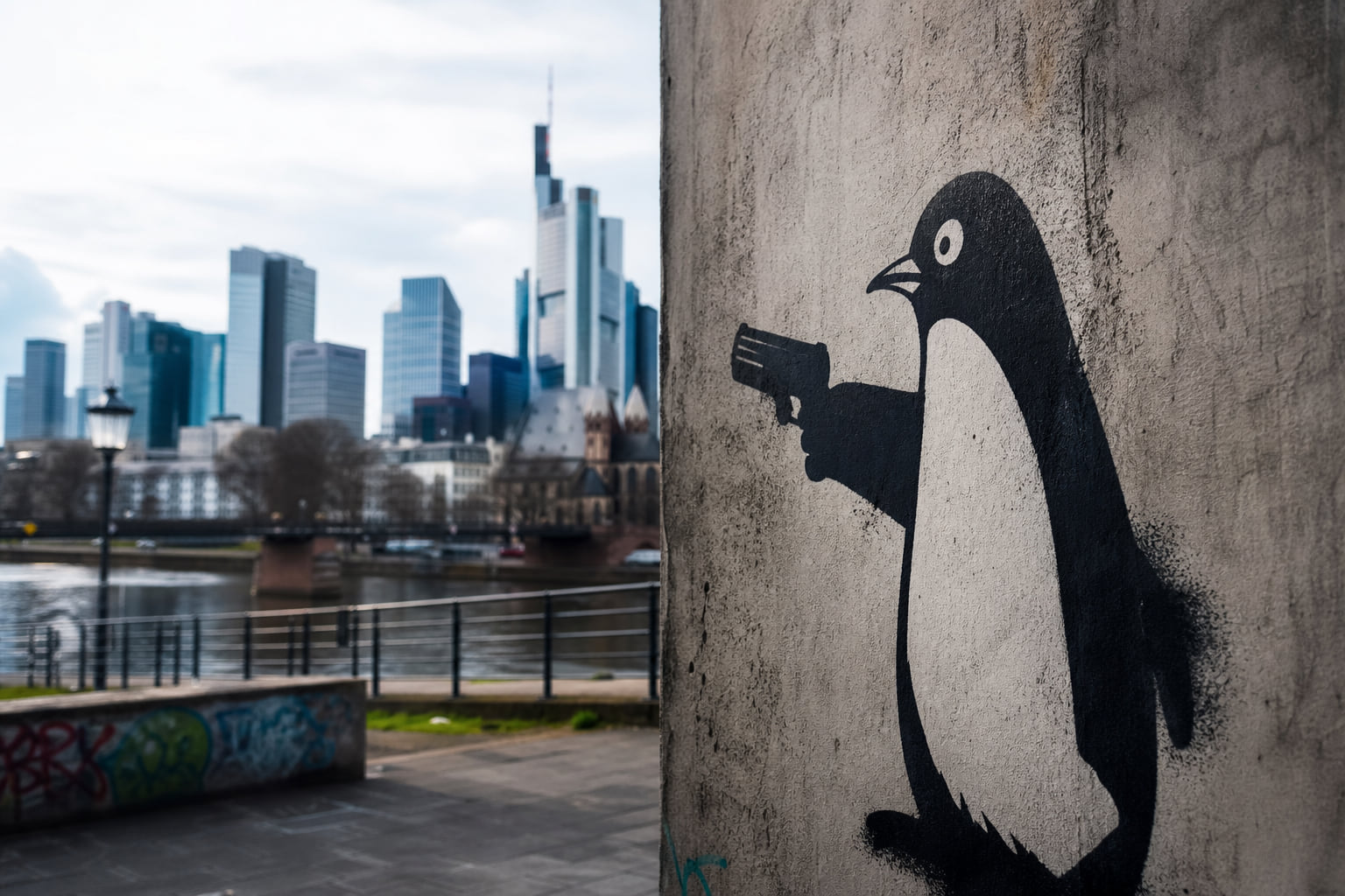 PENG! Frankfurts rätselhaftester Streetart-Künstler im Stadtbild