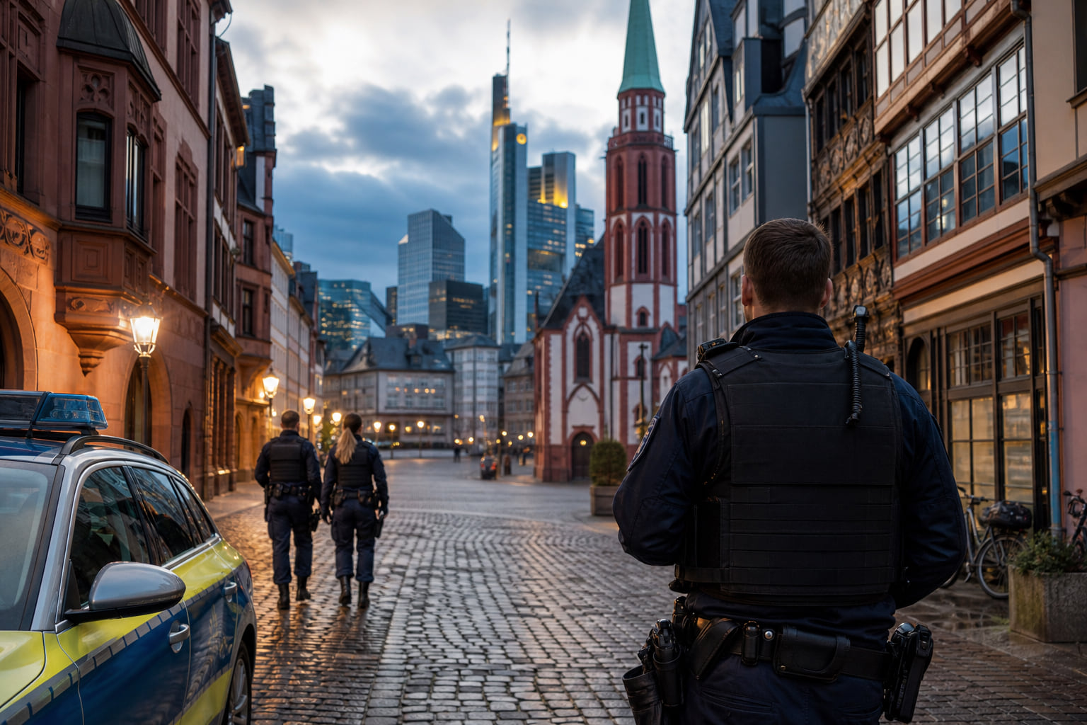 Raub in der Altstadt: Polizei Frankfurt sucht drei Tatverdächtige – Kannst du helfen?