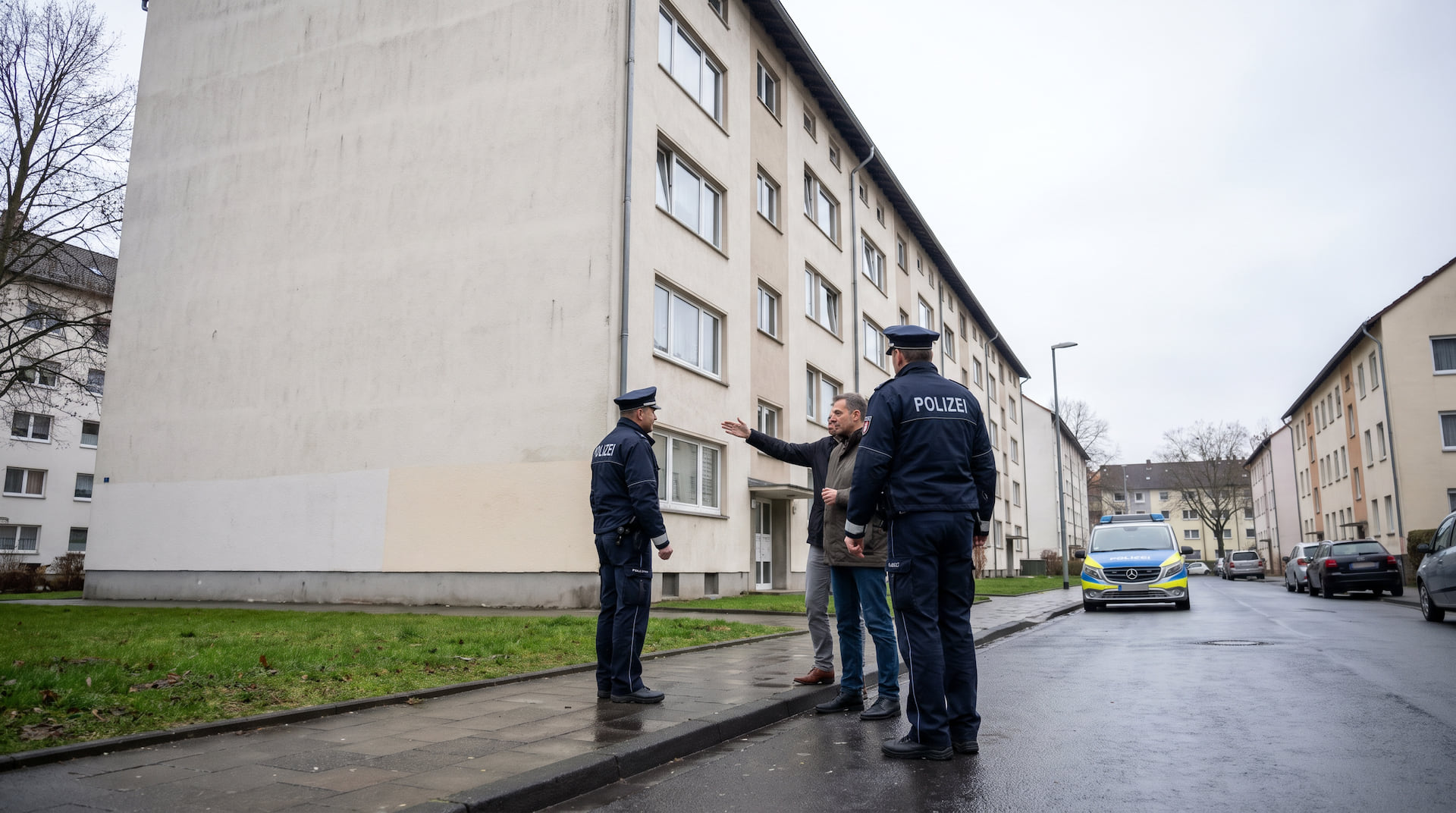Rödelheim: Verfassungsfeindliches Symbol an Hauswand – Staatsschutz ermittelt