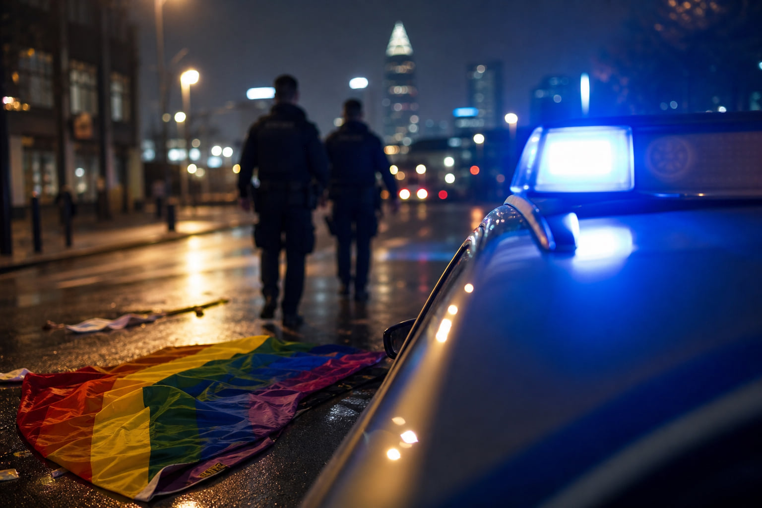 Queerfeindliche Vorfälle in Frankfurt: Polizei ermittelt in zwei Fällen