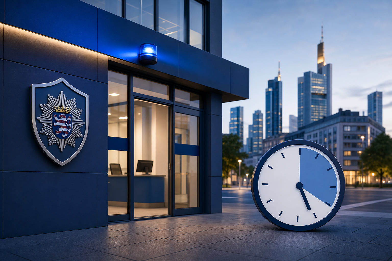 Neue Innenstadtwache der Frankfurter Stadtpolizei öffnet im Oktober – aber nur 30 Stunden die Woche