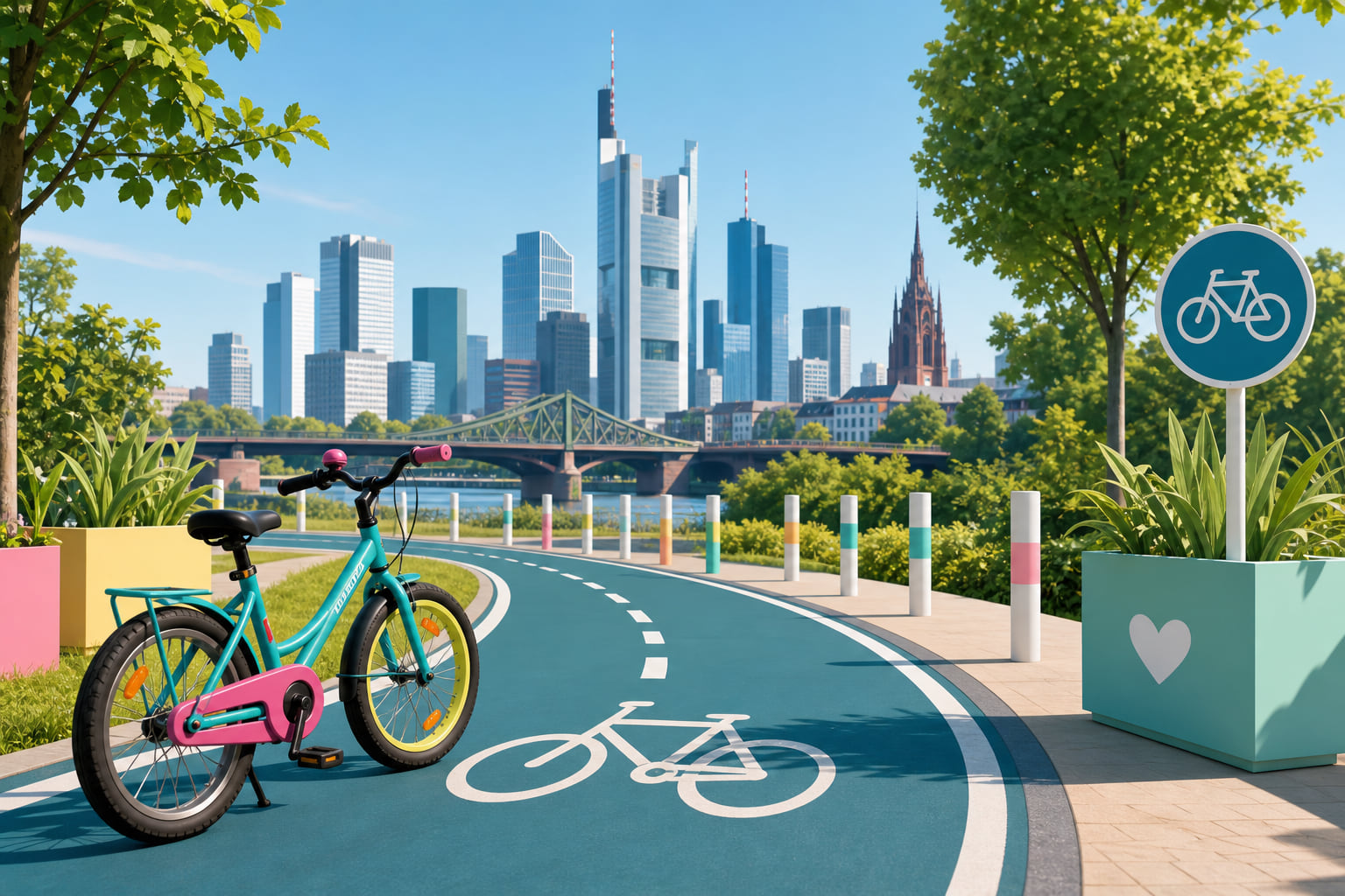 Kidical Mass Frankfurt: Angstfrei Rad fahren – die 20. Tour startet am Sonntag!