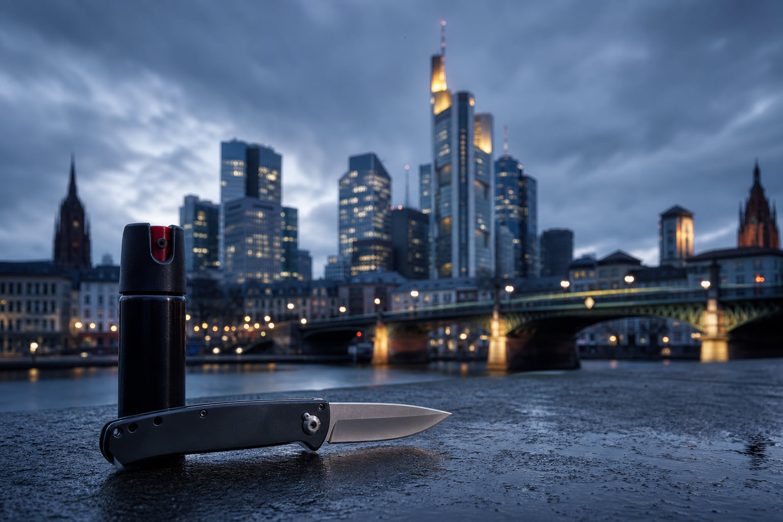 Frankfurt-Dornbusch: Mann mit Pfefferspray und Messer attackiert – Polizei sucht Zeugen