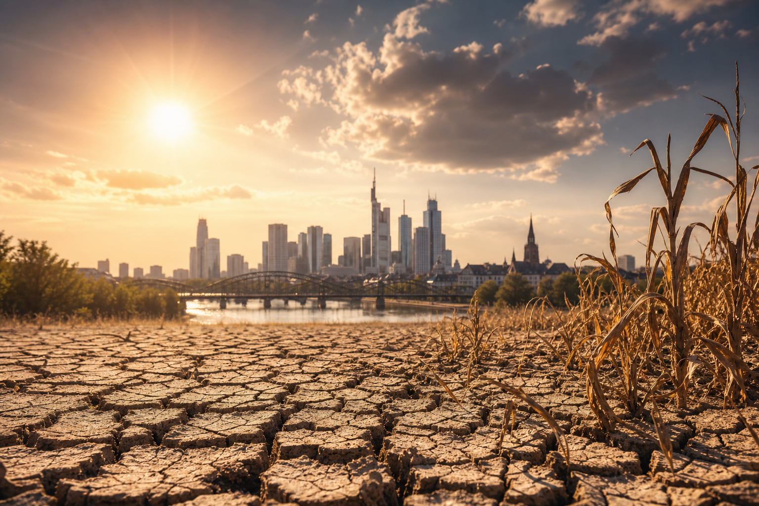 Dürre-Alarm im Rhein-Main-Gebiet: Bis 38 Grad am Freitag – wann kommt endlich Regen?