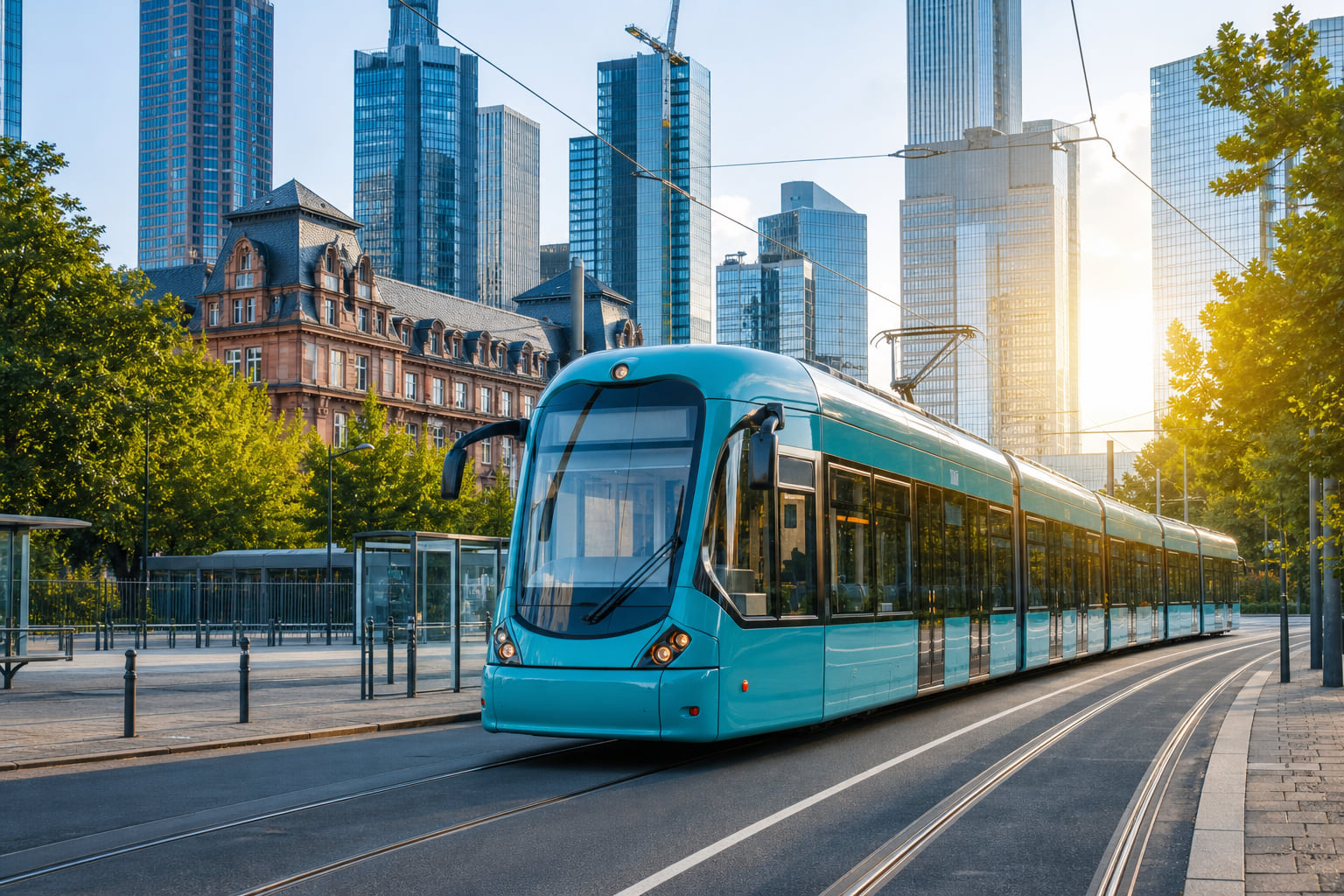 Der „T"-Wagen rollt wieder durch Frankfurt – moderne Straßenbahn jetzt im Linieneinsatz!